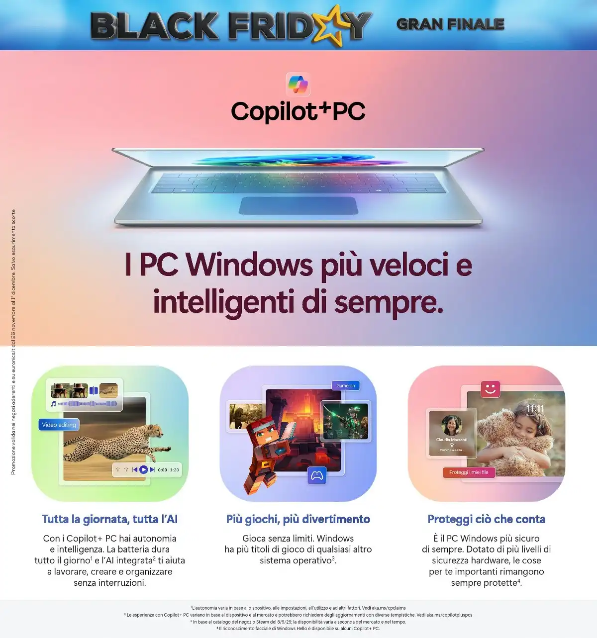 Volantino Euronics dal 26 novembre al 1 dicembre, 2025 anteprima 7 – euronics black friday 27