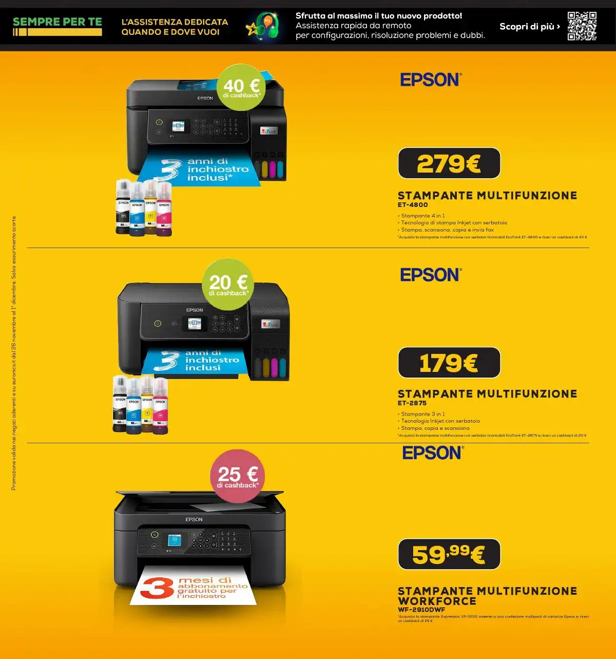 Volantino Euronics dal 26 novembre al 1 dicembre, 2025 anteprima 2 – euronics black friday 32