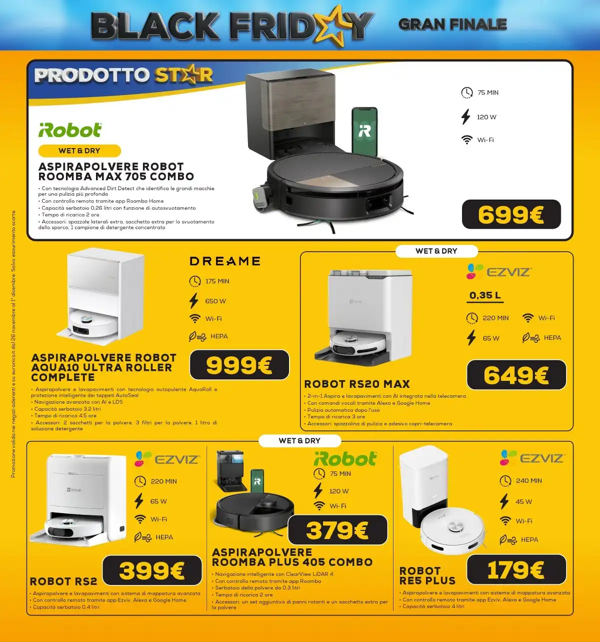 Volantino Euronics dal 26 novembre al 1 dicembre, 2025 anteprima 3 – euronics black friday 43