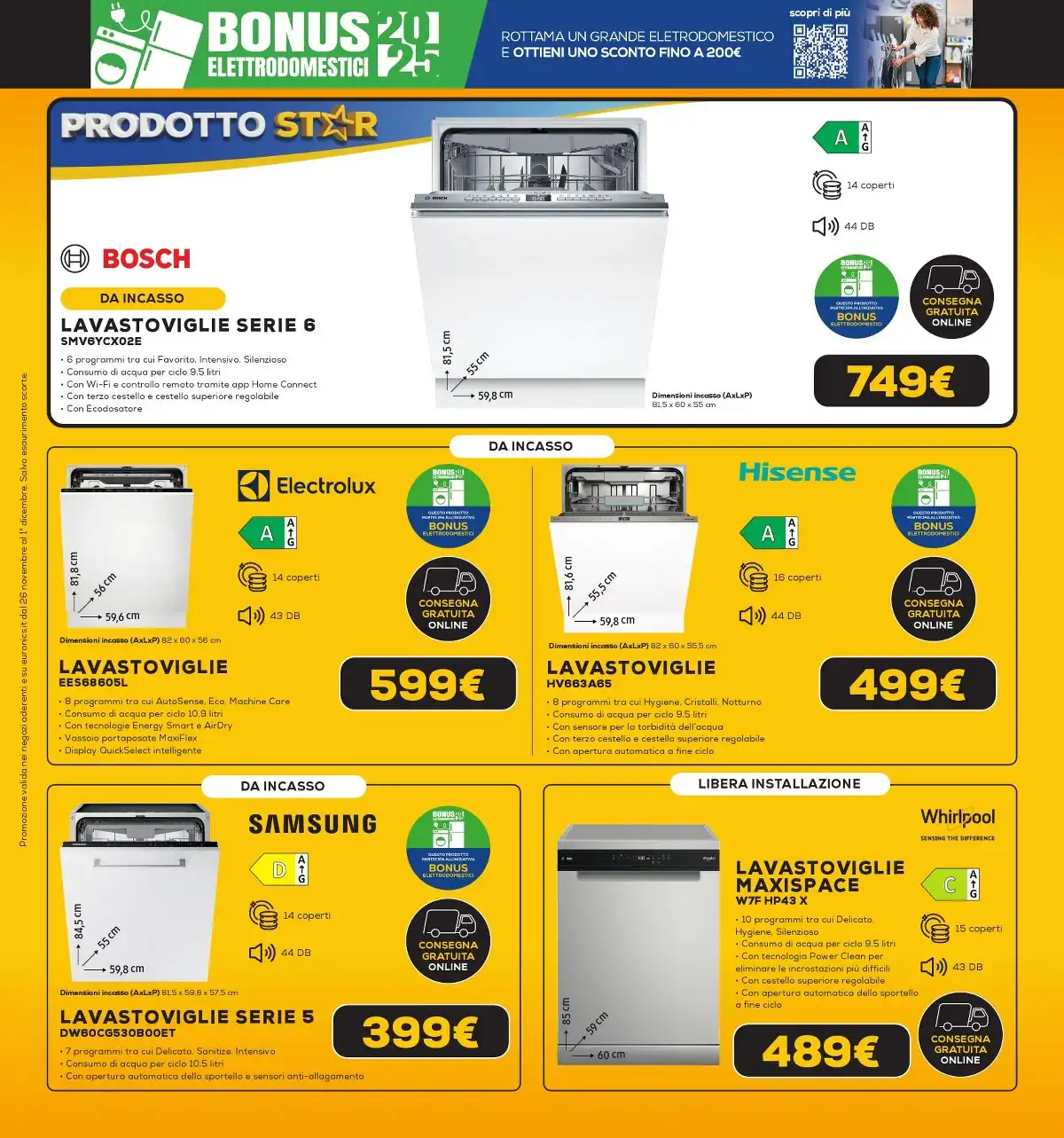 Volantino Euronics dal 26 novembre al 1 dicembre, 2025 anteprima 8 – euronics black friday 9
