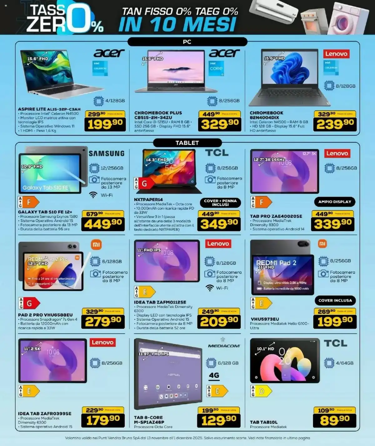 Volantino BRUNO Black Friday 2025 5 – euronics bruno black friday 12