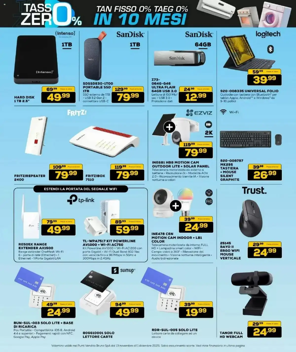 Volantino BRUNO Black Friday 2025 1 – euronics bruno black friday 14