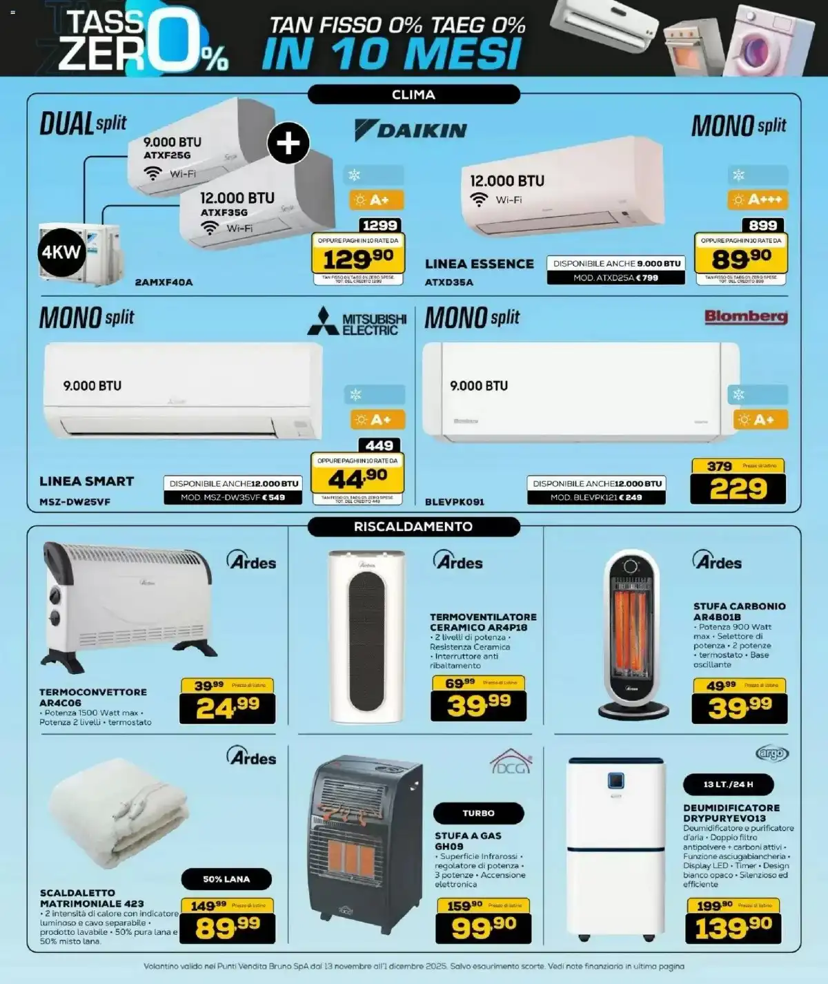 Volantino BRUNO Black Friday 2025 6 – euronics bruno black friday 25