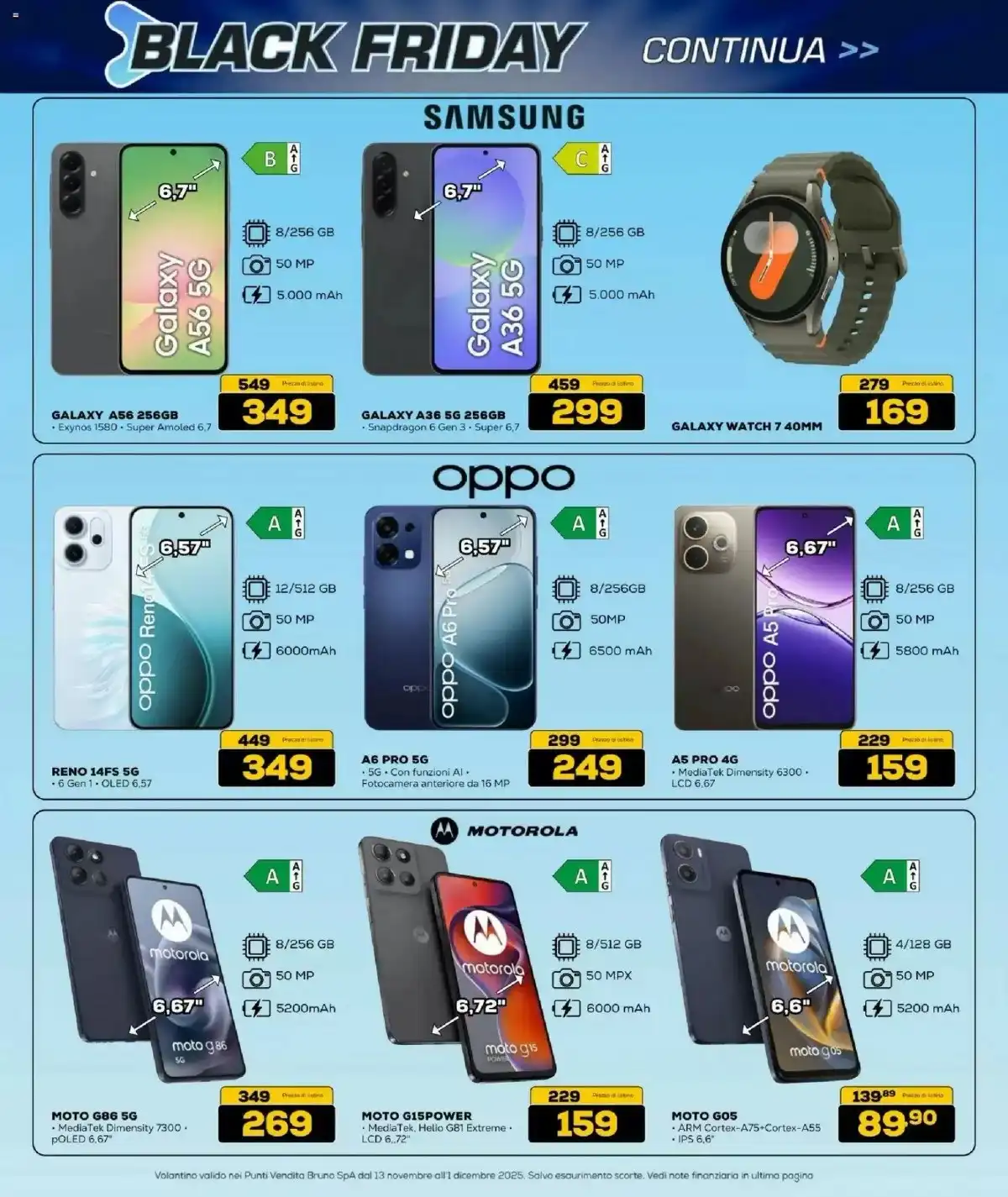 Volantino BRUNO Black Friday 2025 3 – euronics bruno black friday 4