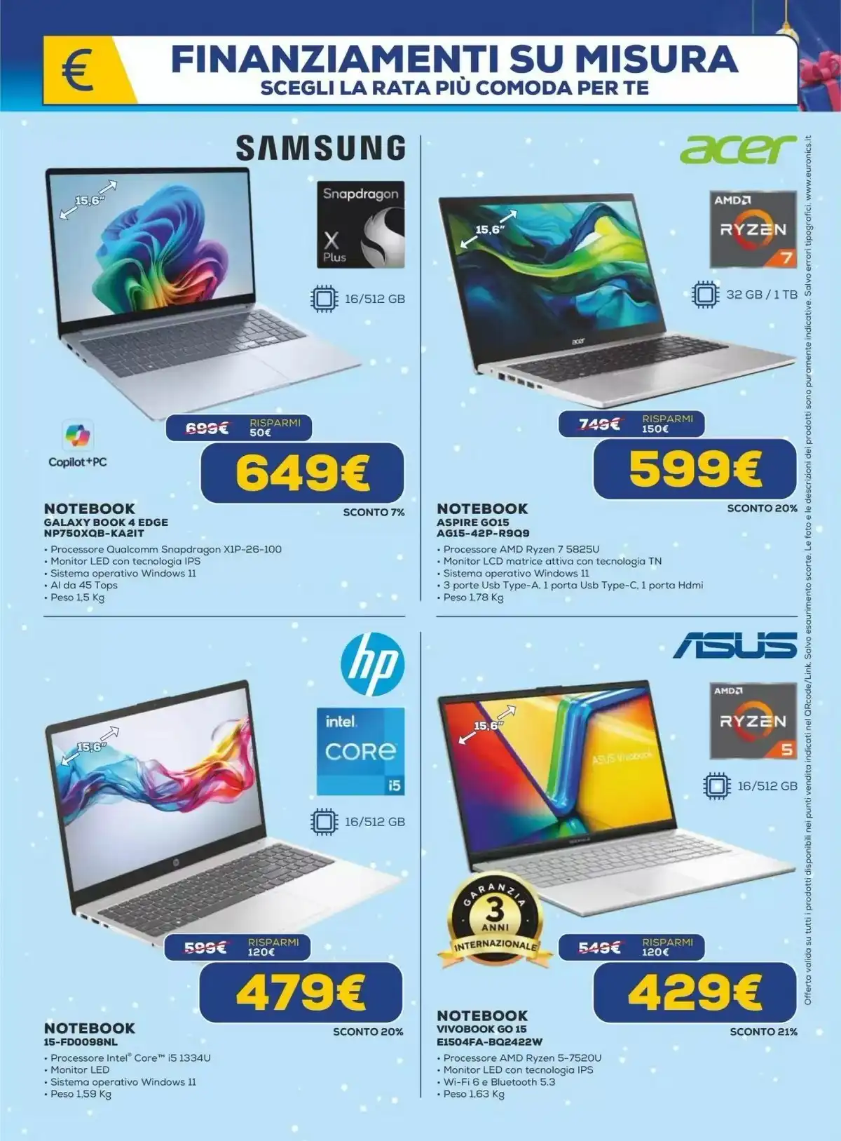 Volantino Euronics Black Friday 2025 6 – euronics volantino 7