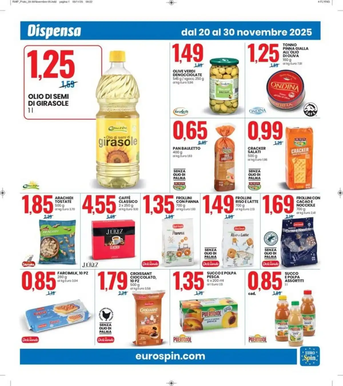 Volantino Eurospin nuovo dal 4 dicembre al 14 dicembre, 2025 anteprima 4 – eurospin volantino 5 3