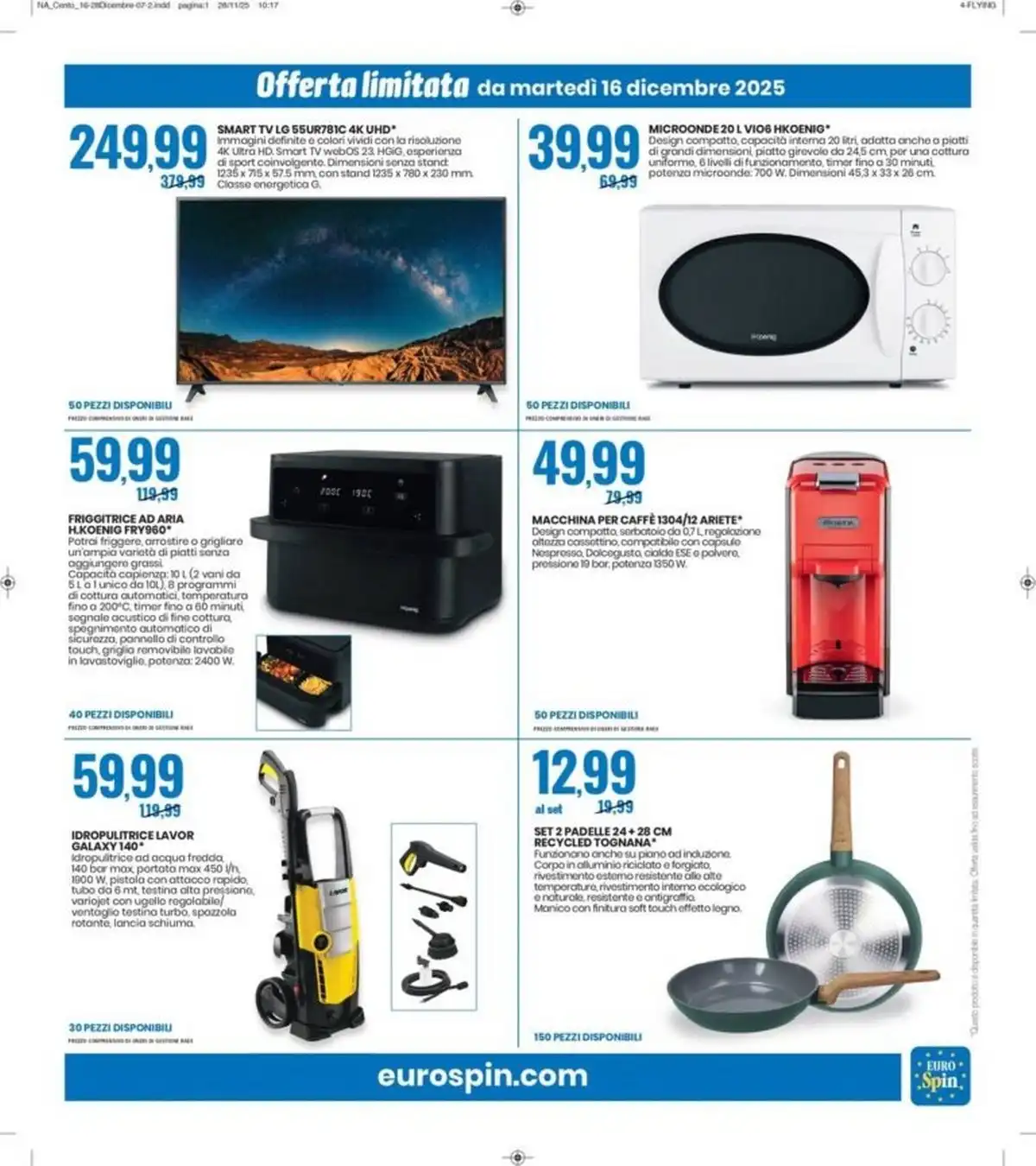 Volantino Eurospin nuovo dal 16 dicembre al 28 dicembre, 2025 anteprima 1 – eurospin volantino 6 1