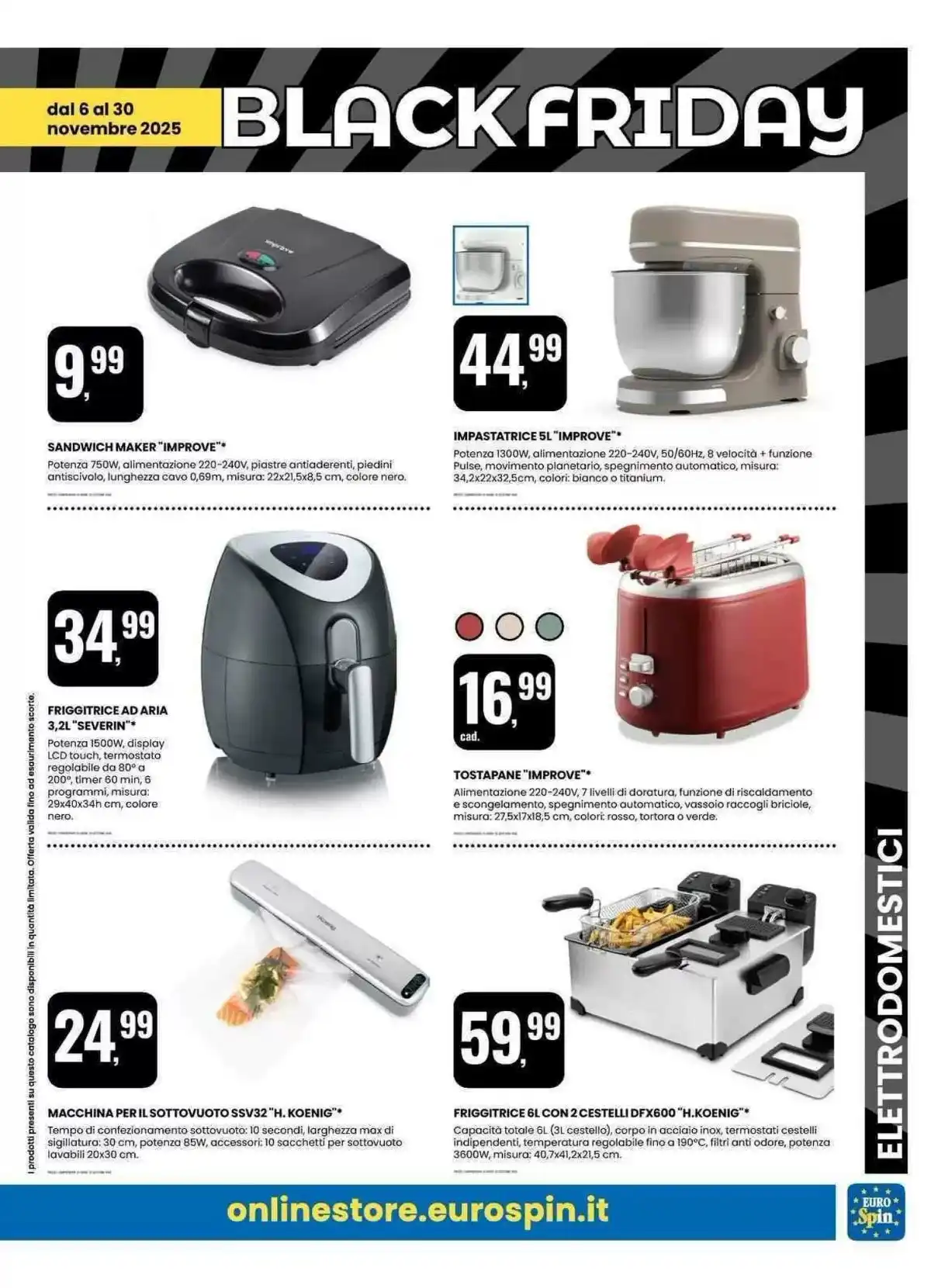 Volantino Eurospin Black Friday 2025 4 – eurospin volantino 8 2