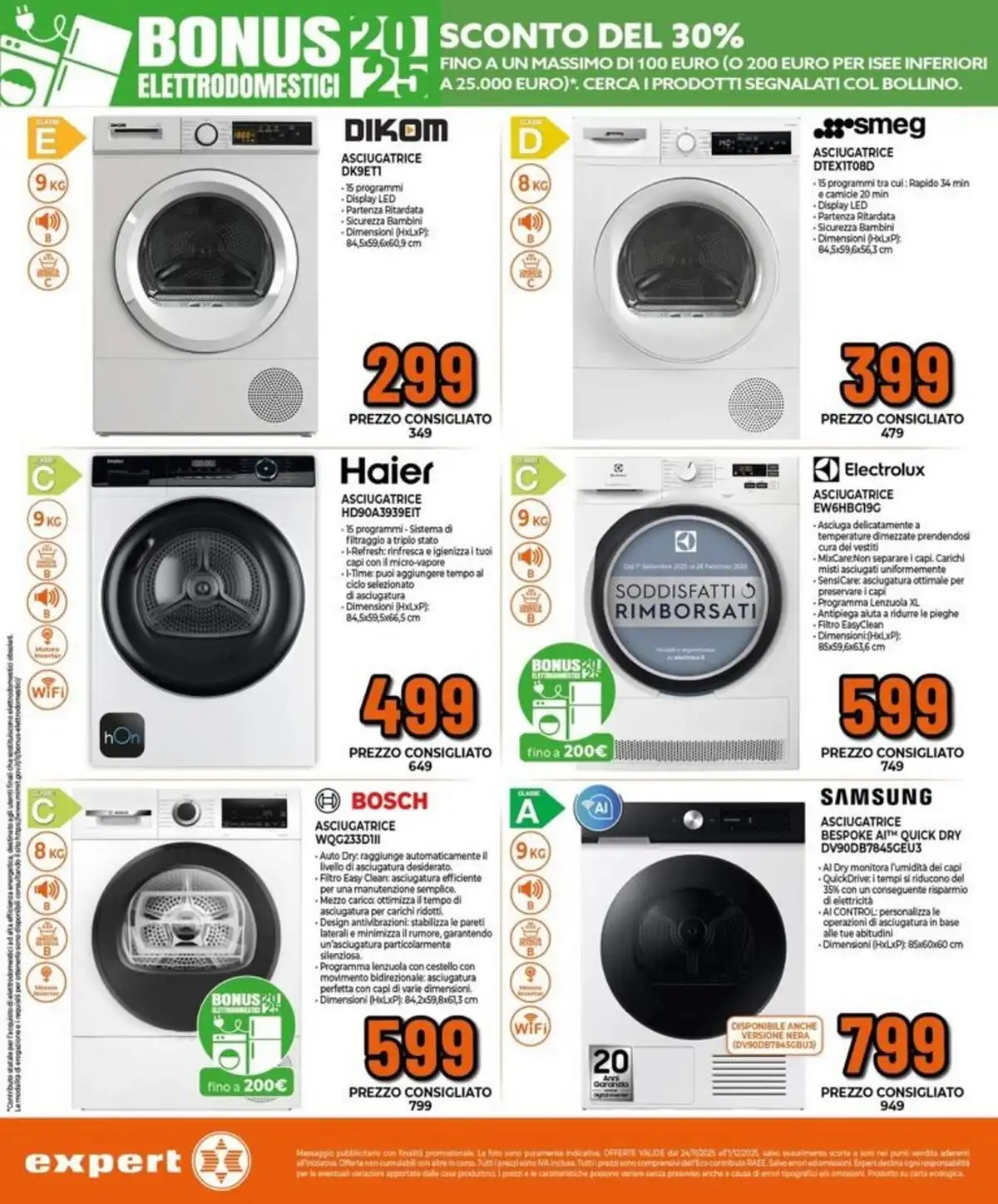 Volantino Expert dal 27 novembre al 10 dicembre, 2025 anteprima 5 – expert volantino 18