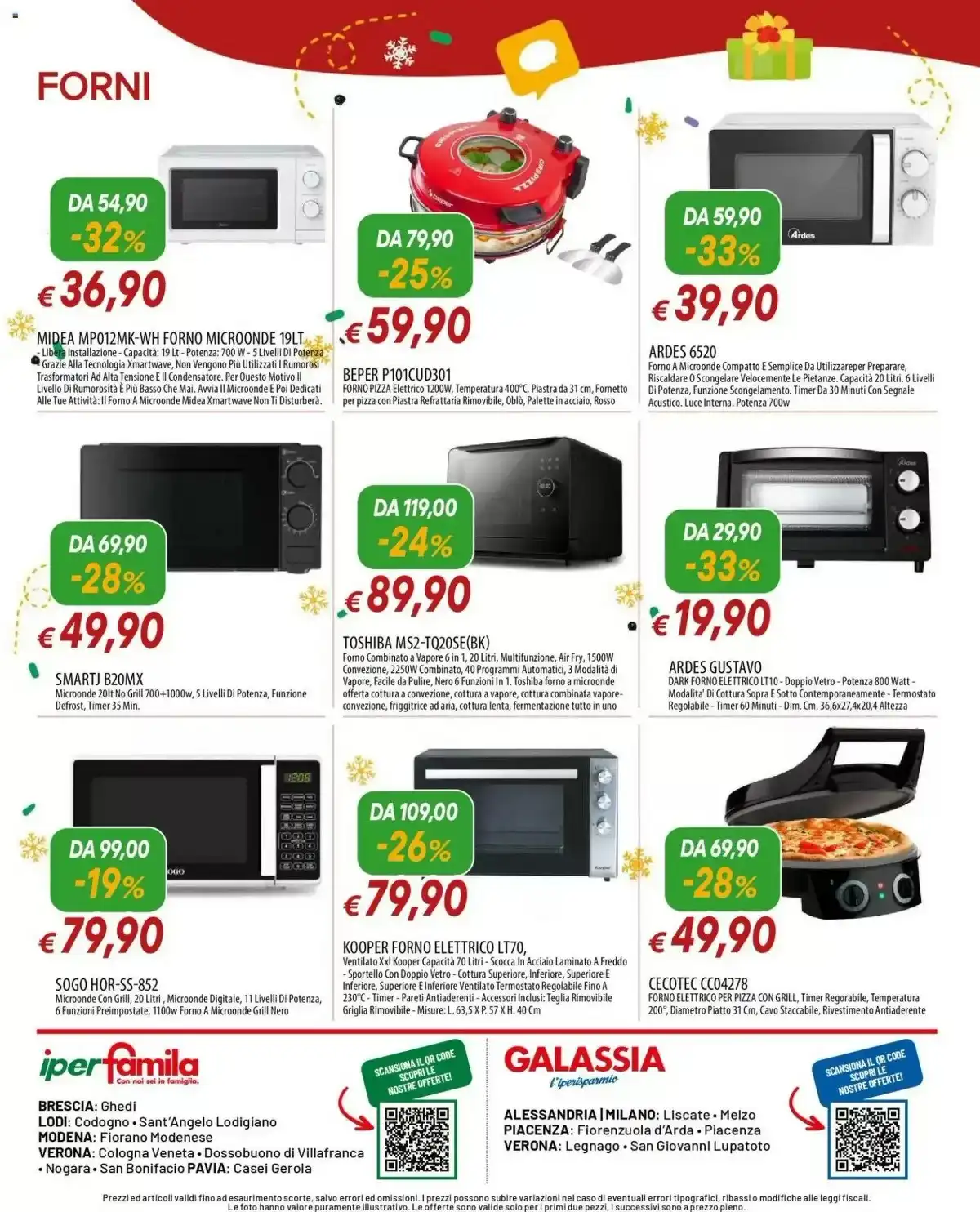 Volantino Galassia Natale 2025 - Pagina