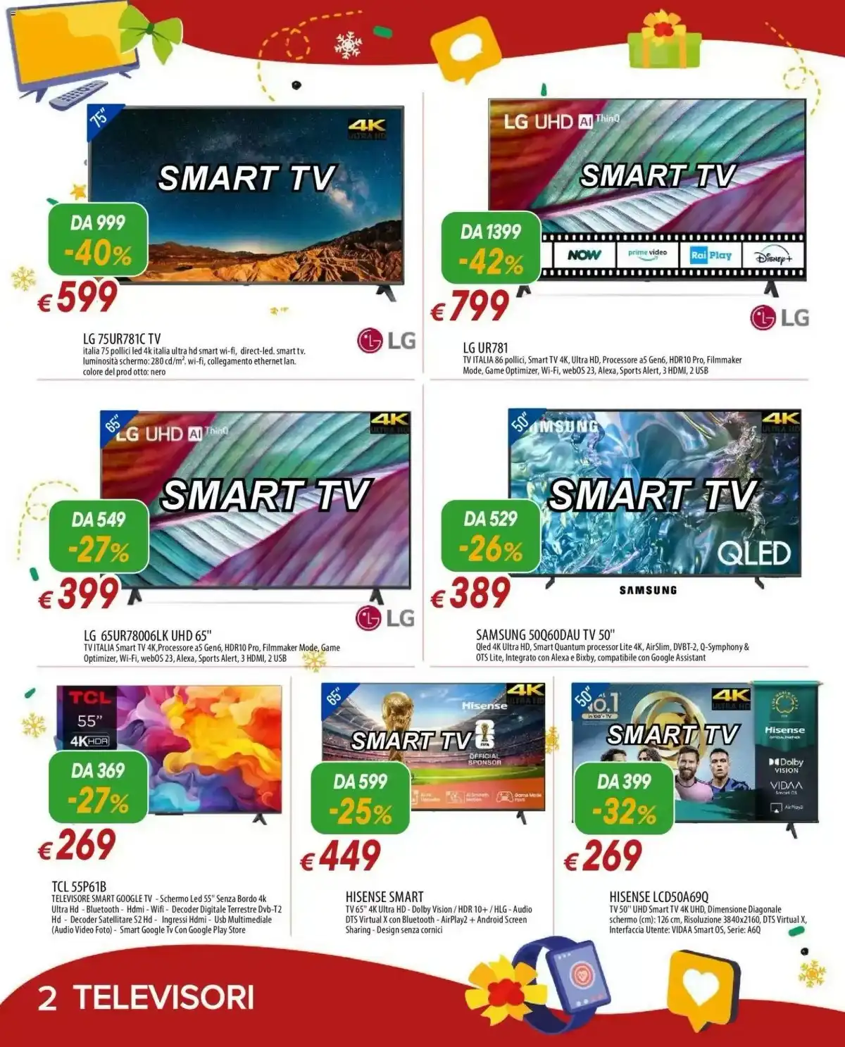 Volantino Galassia Natale 2025 - Pagina