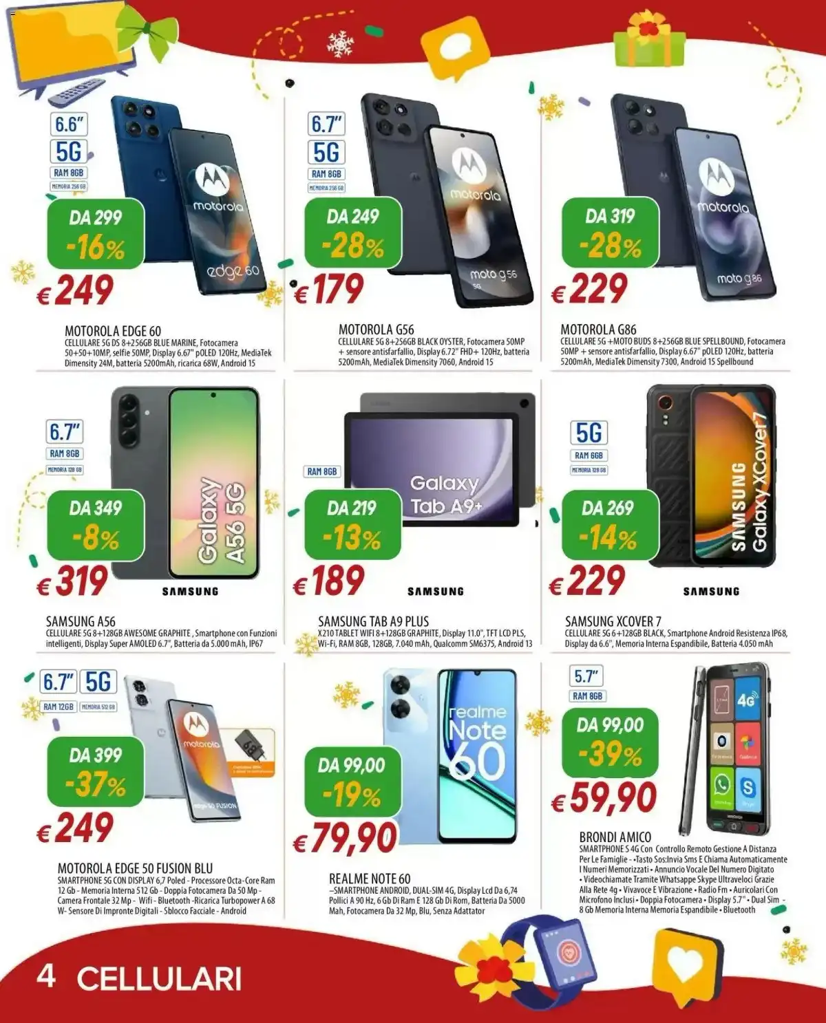 Volantino Galassia Natale 2025 - Pagina