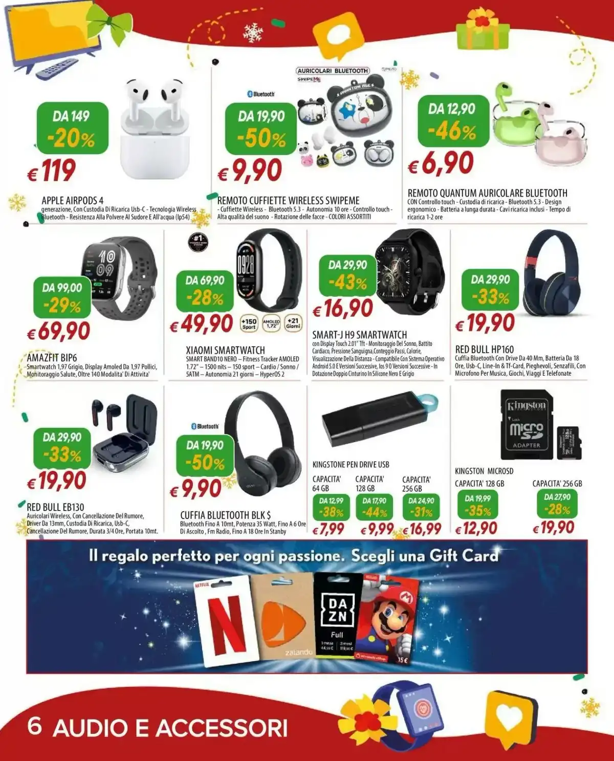 Volantino Galassia Natale 2025 - Pagina