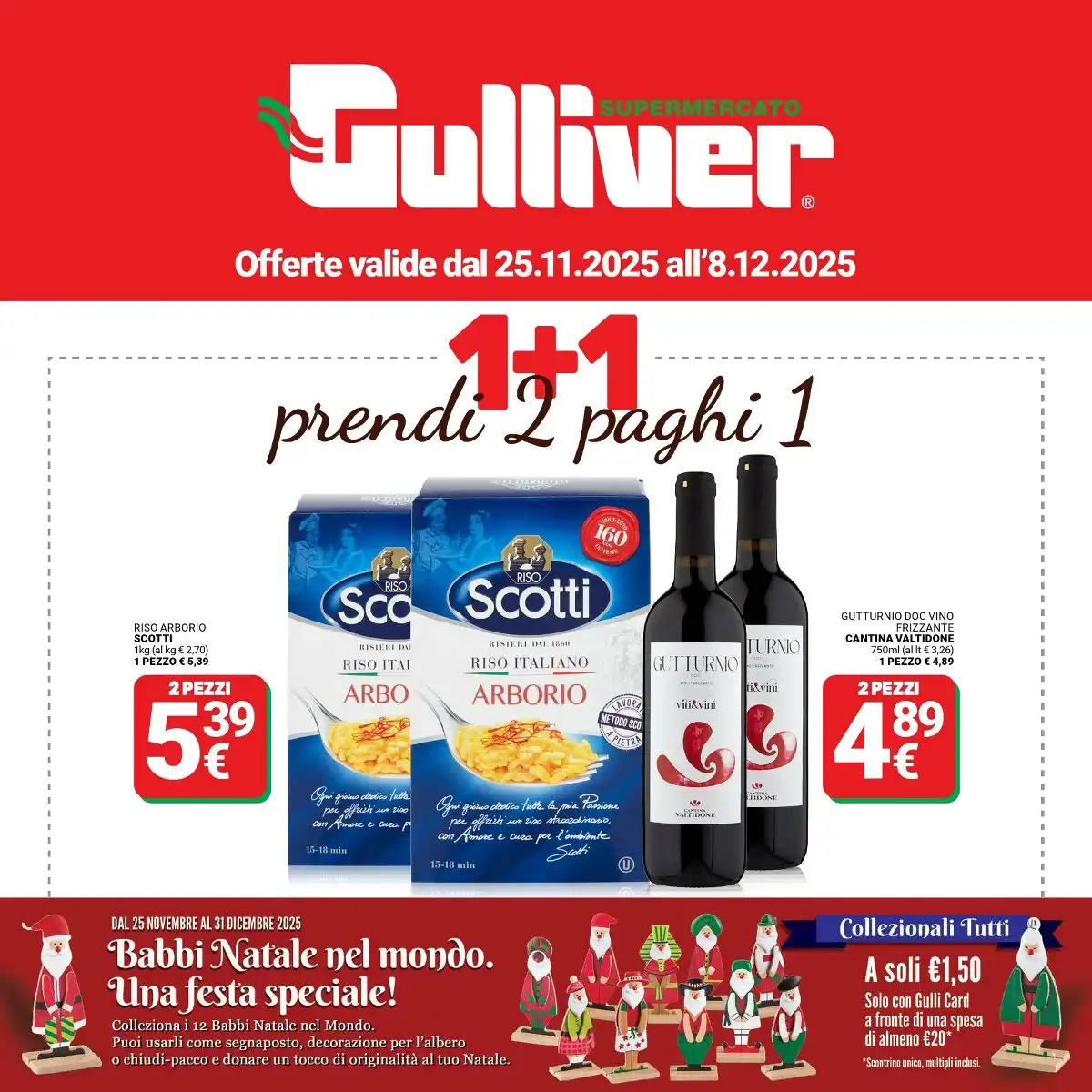 Volantino Gulliver dal 25 novembre al 8 dicembre, 2025 anteprima 22 – gulliver volantino 1