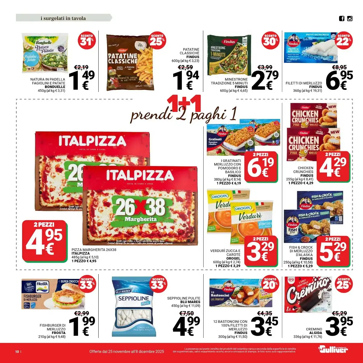 Volantino Gulliver dal 25 novembre al 8 dicembre, 2025 anteprima 3 – gulliver volantino 10