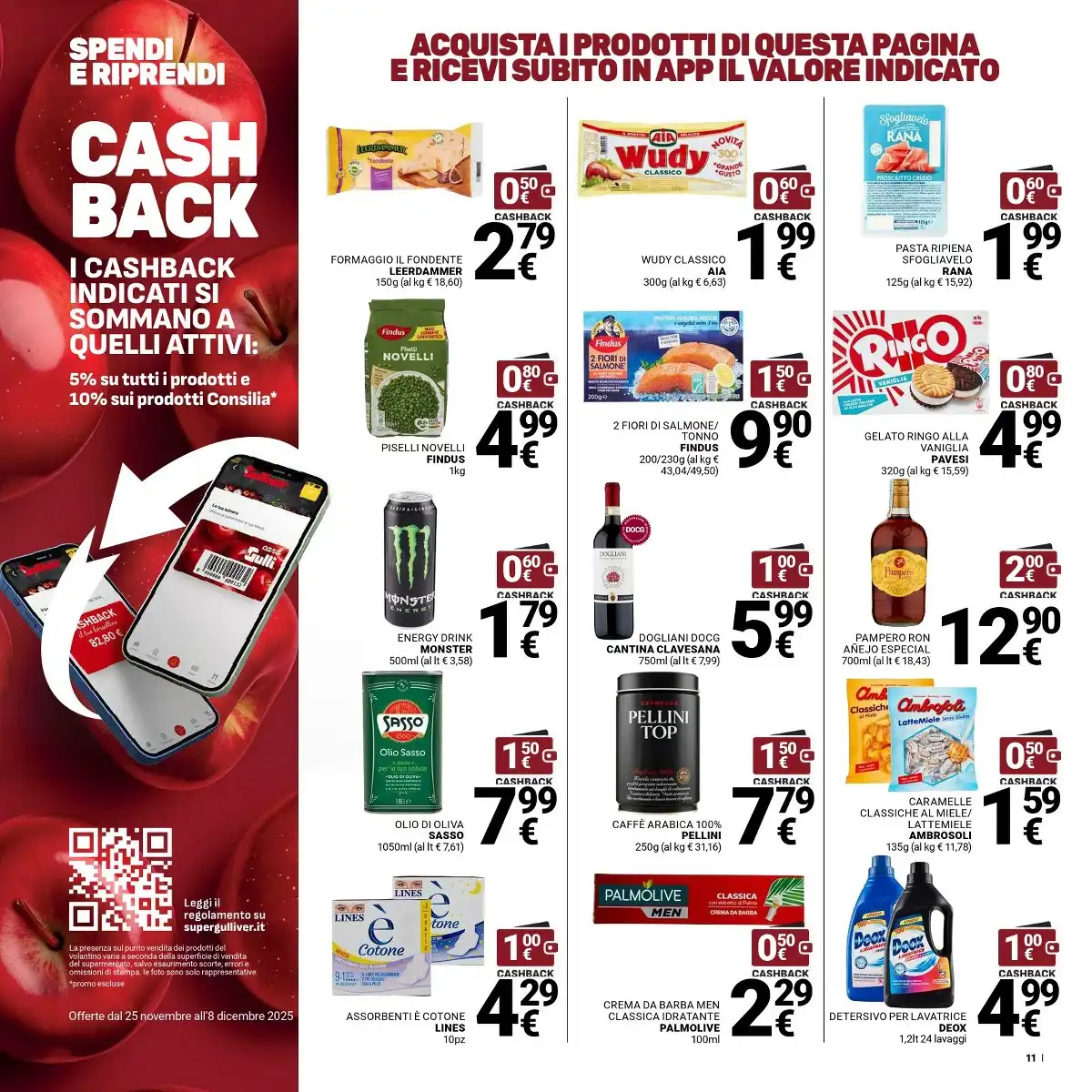 Volantino Gulliver dal 25 novembre al 8 dicembre, 2025 anteprima 4 – gulliver volantino 11