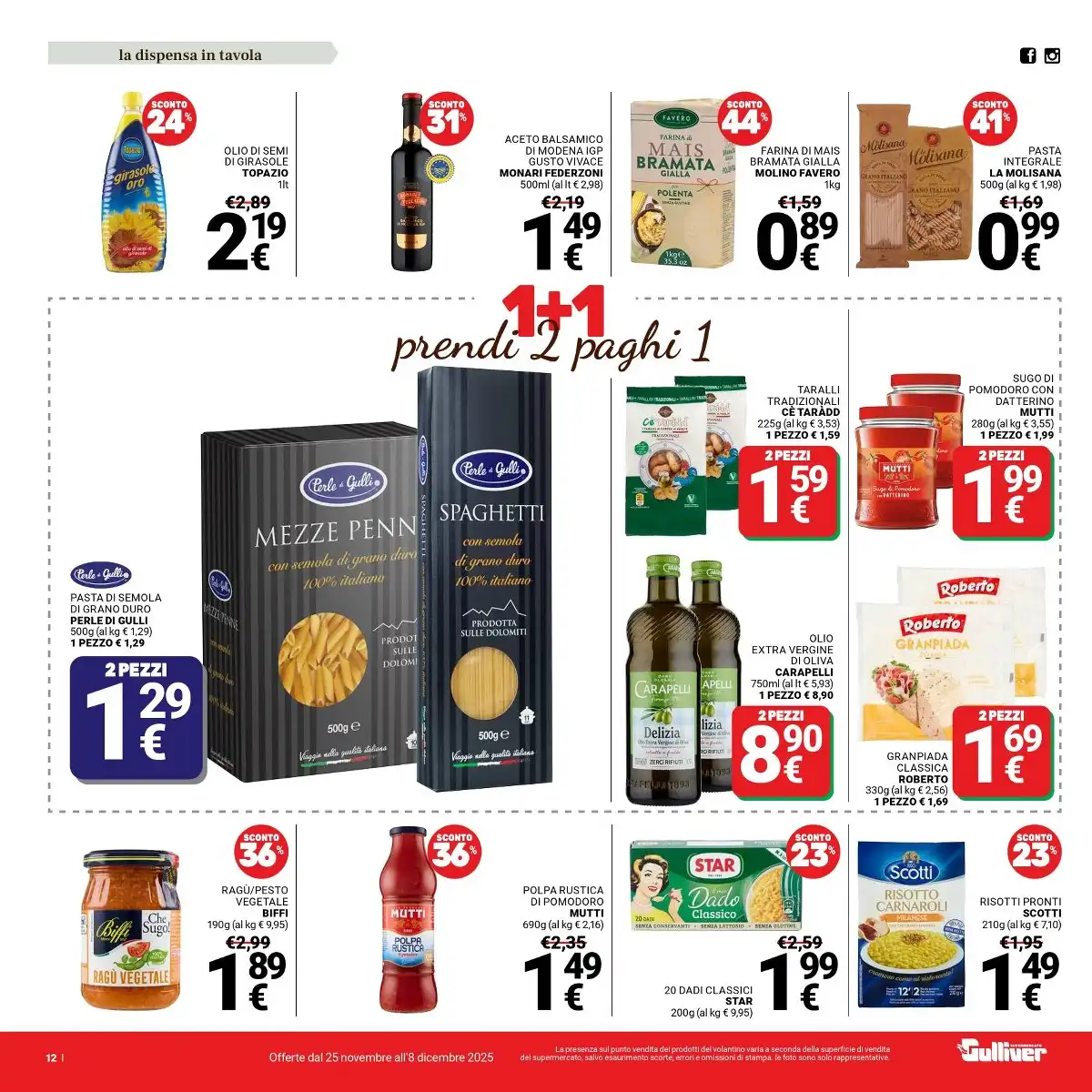 Volantino Gulliver dal 25 novembre al 8 dicembre, 2025 anteprima 5 – gulliver volantino 12