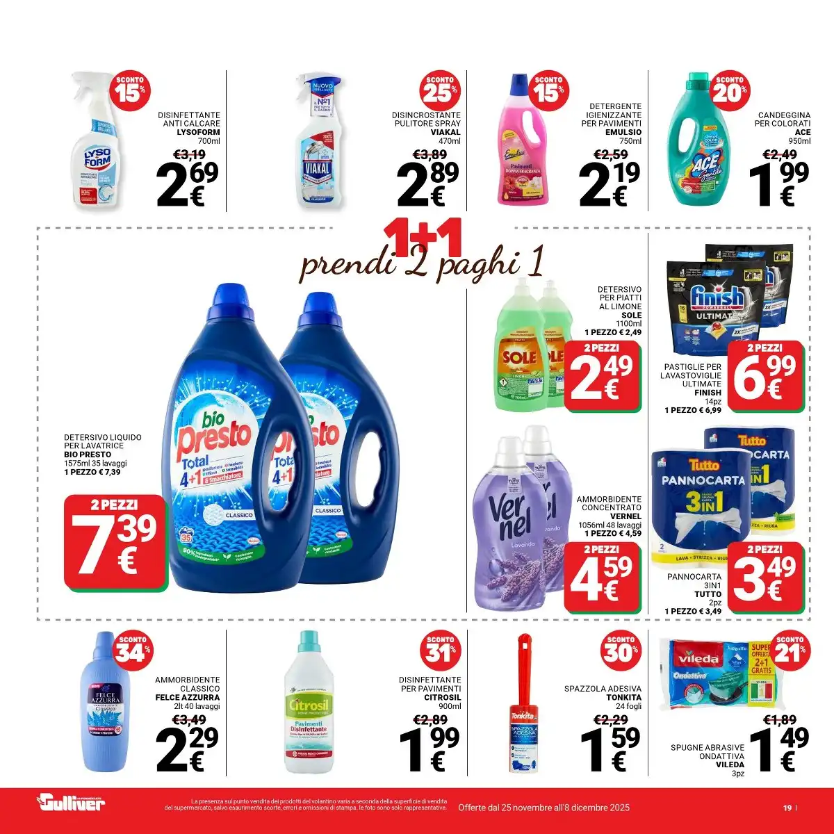 Volantino Gulliver dal 25 novembre al 8 dicembre, 2025 anteprima 6 – gulliver volantino 19