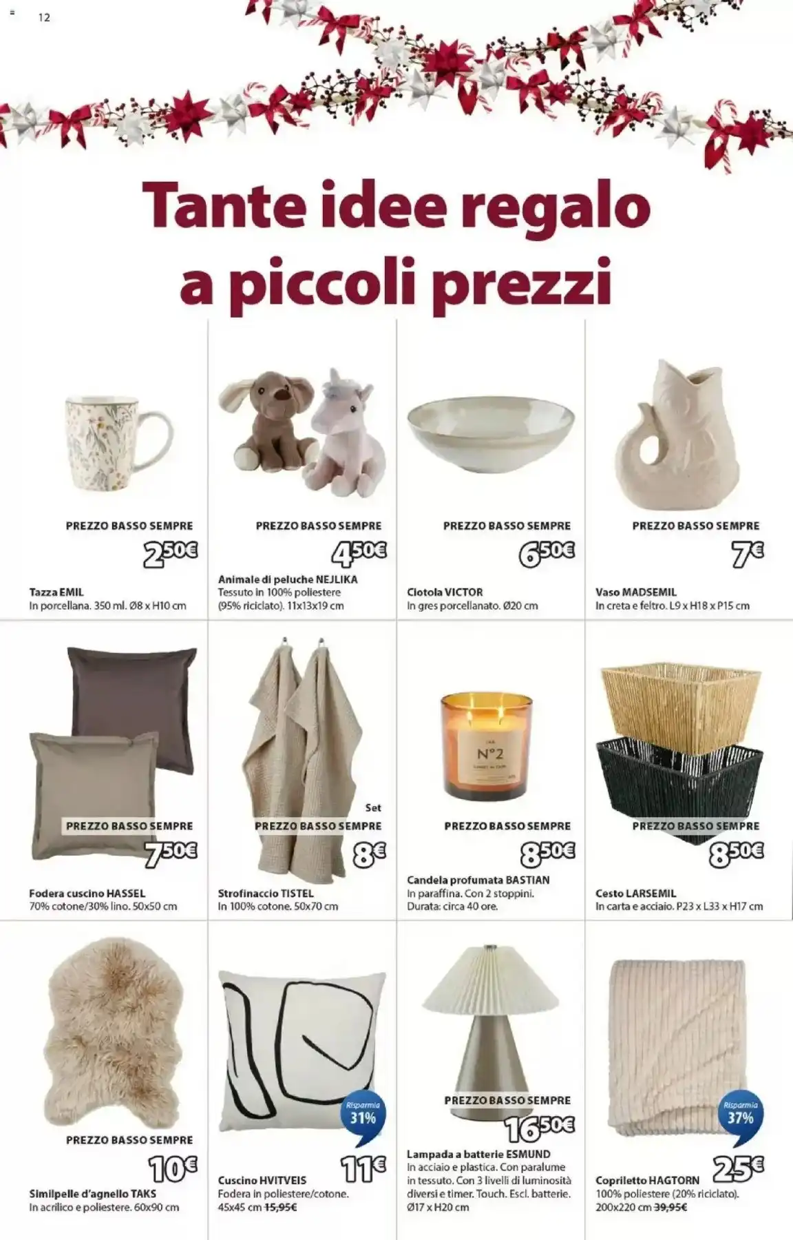 Volantino JYSK dal 11 dicembre al 31 dicembre, 2025 anteprima 5 – jysk volantino 12 1