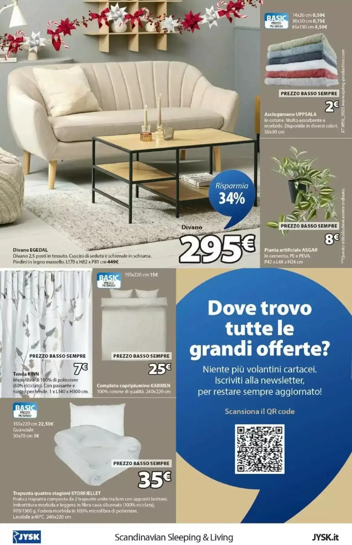 Volantino JYSK dal 11 dicembre al 31 dicembre, 2025 anteprima 4 – jysk volantino 16 1