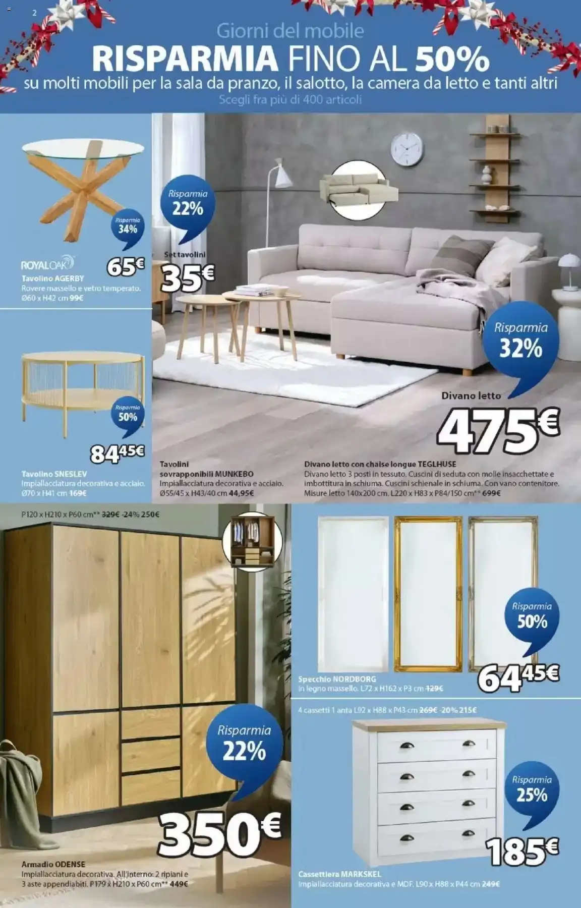 Volantino JYSK dal 11 dicembre al 31 dicembre, 2025 anteprima 1 – jysk volantino 2