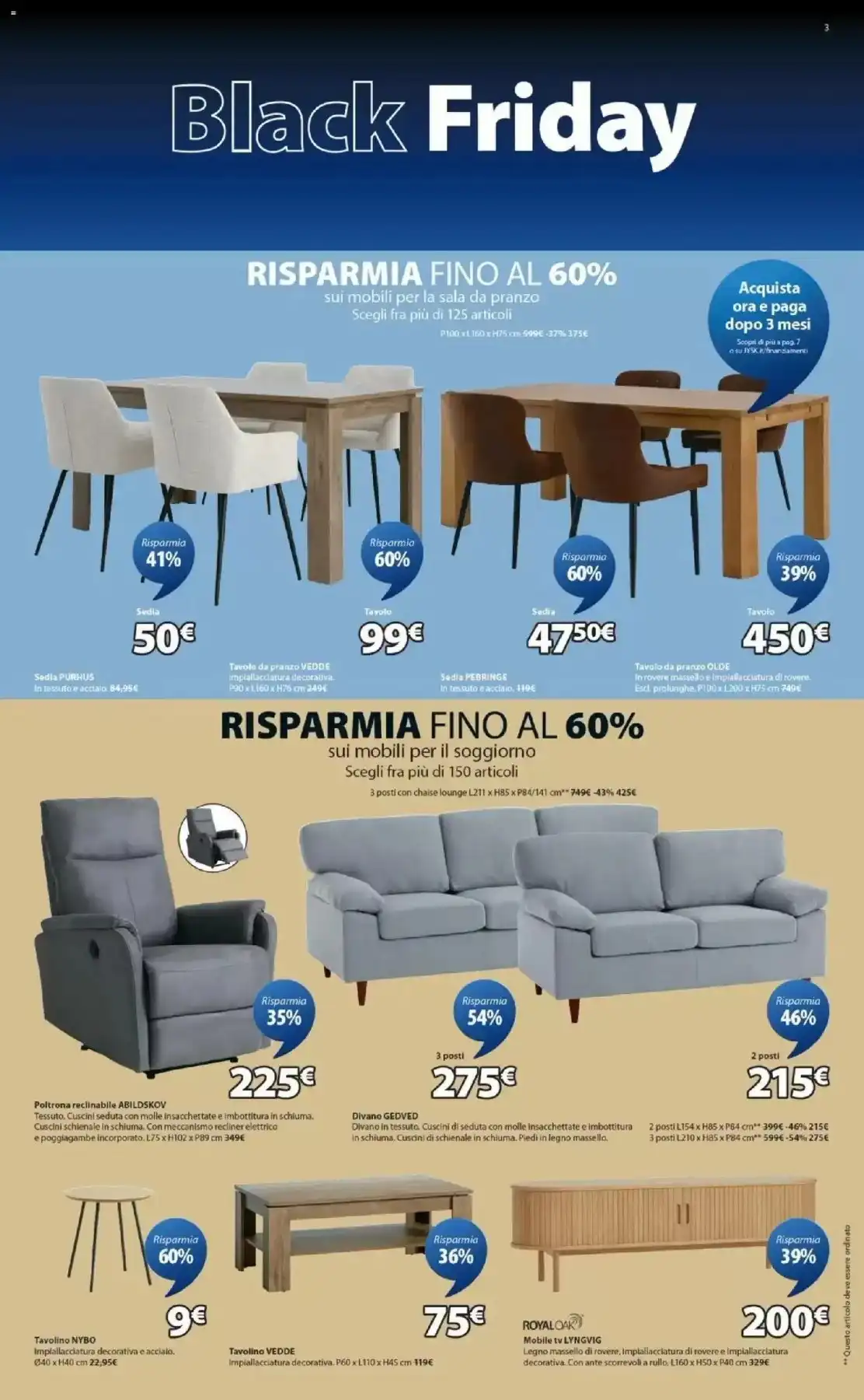 Volantino JYSK Black Friday dal 26 novembre al 30 novembre, 2025 anteprima 2 – jysk volantino 3 1