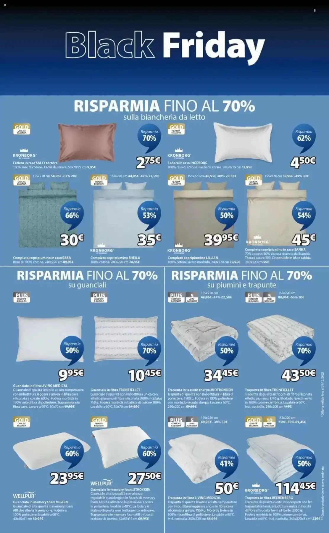 Volantino JYSK Black Friday dal 26 novembre al 30 novembre, 2025 anteprima 4 – jysk volantino 5 1