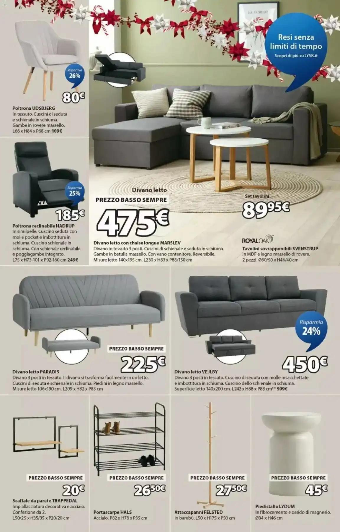 Volantino JYSK dal 11 dicembre al 31 dicembre, 2025 anteprima 5 – jysk volantino 6 2