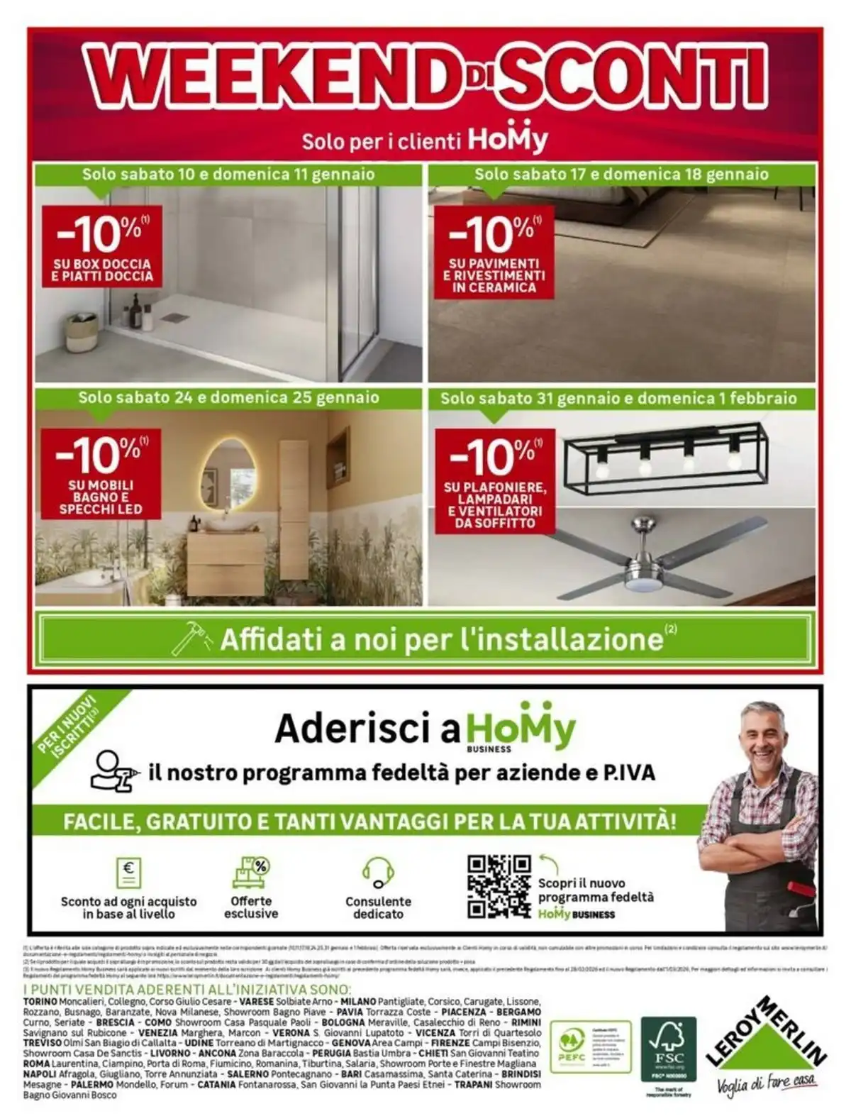 Volantino Leroy Merlin dal 5 gennaio al 2 febbraio, 2026 anteprima 5 – leroy volantino 12