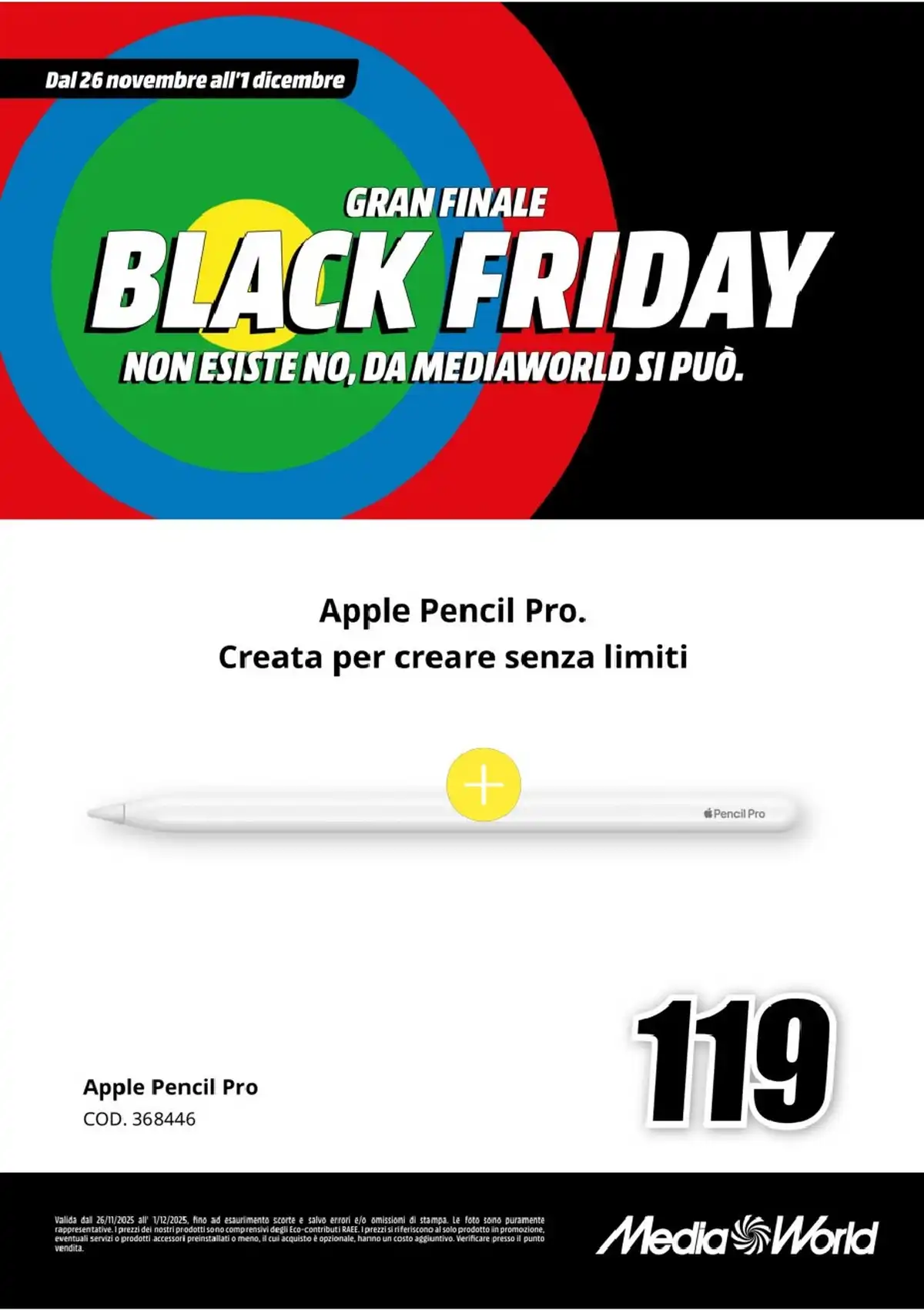 Volantino MediaWorld Black Friday 2025 6 – mediaworld black friday 16 1
