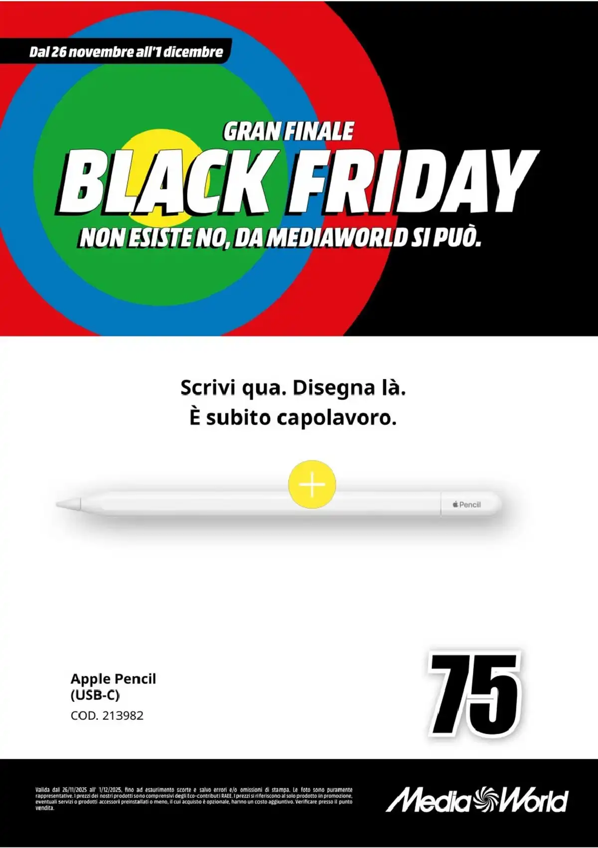 Volantino MediaWorld Black Friday 2025 7 – mediaworld black friday 17 1