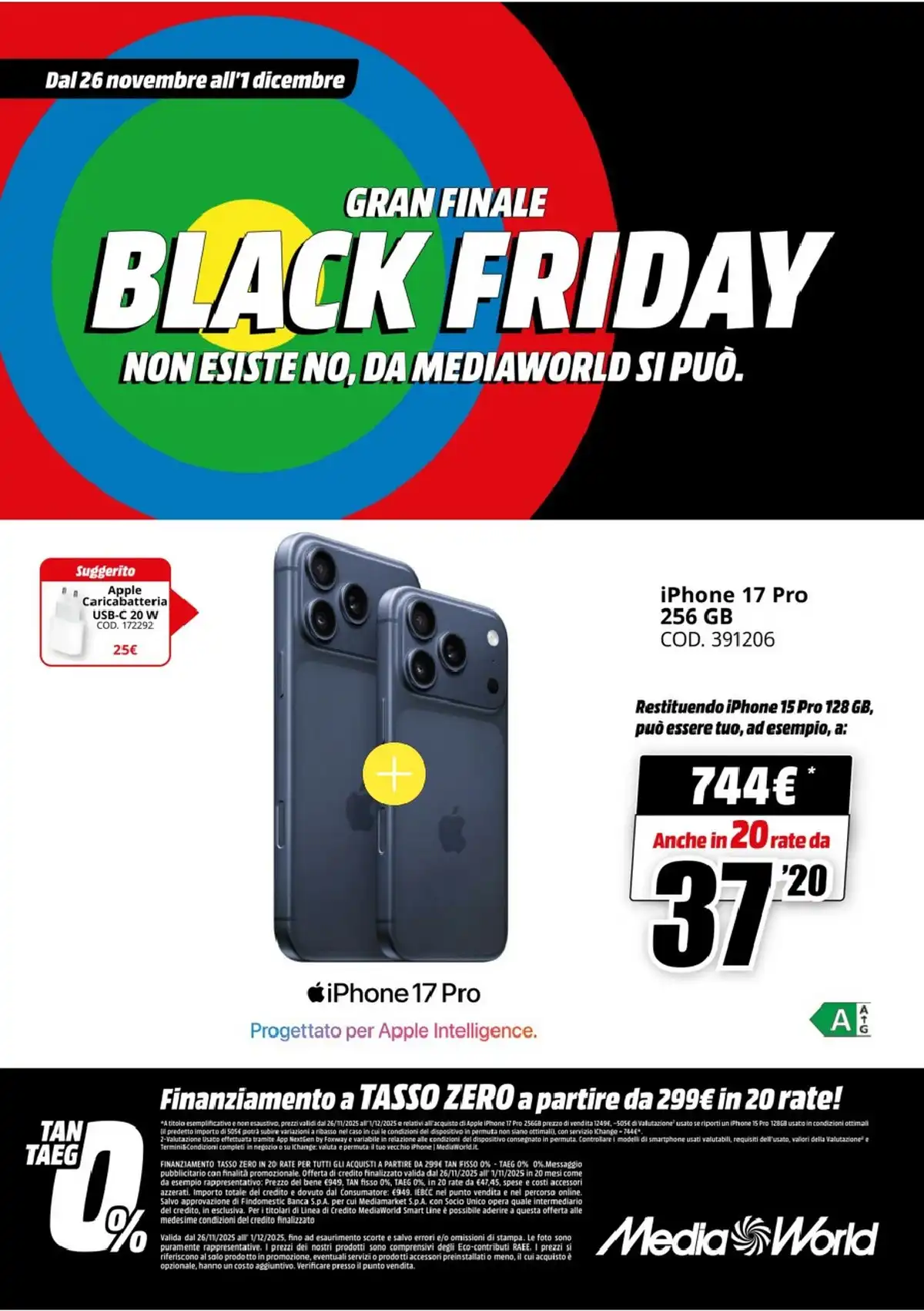 Volantino MediaWorld Black Friday 2025 1 – mediaworld black friday 2 2