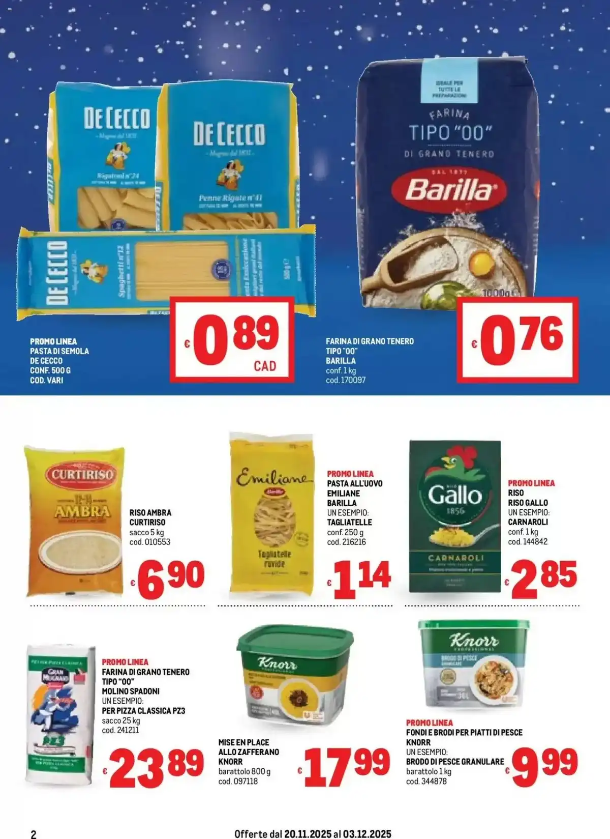 Metro Volantino dal 20 novembre al 5 dicembre, 2025 anteprima 1 – metro volantino 2