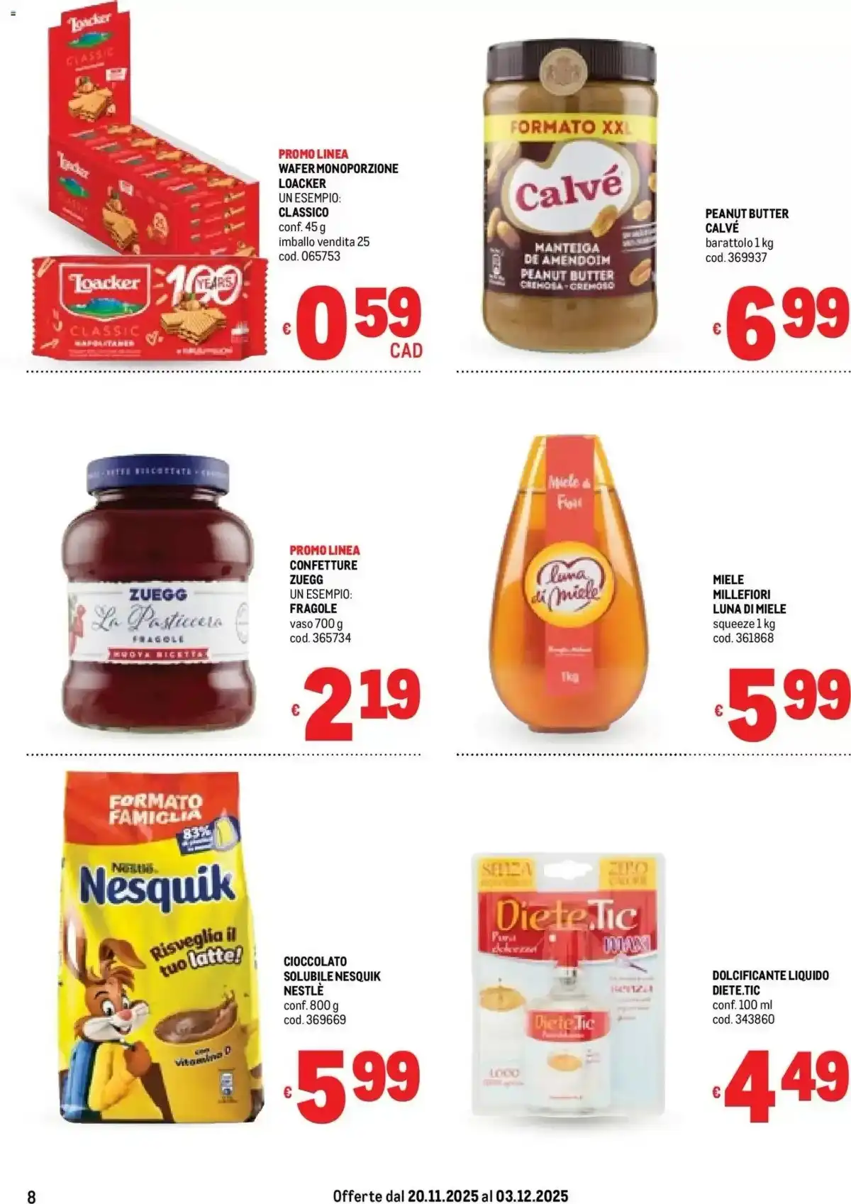 Metro Volantino dal 20 novembre al 5 dicembre, 2025 anteprima 1 – metro volantino 8