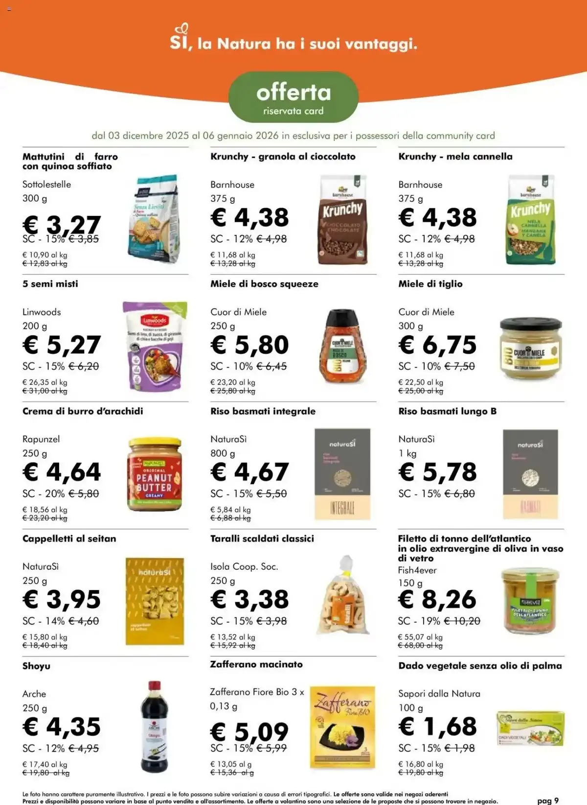 Volantino NaturaSì Dicembre 2025 3 – naturasi dicembre 10