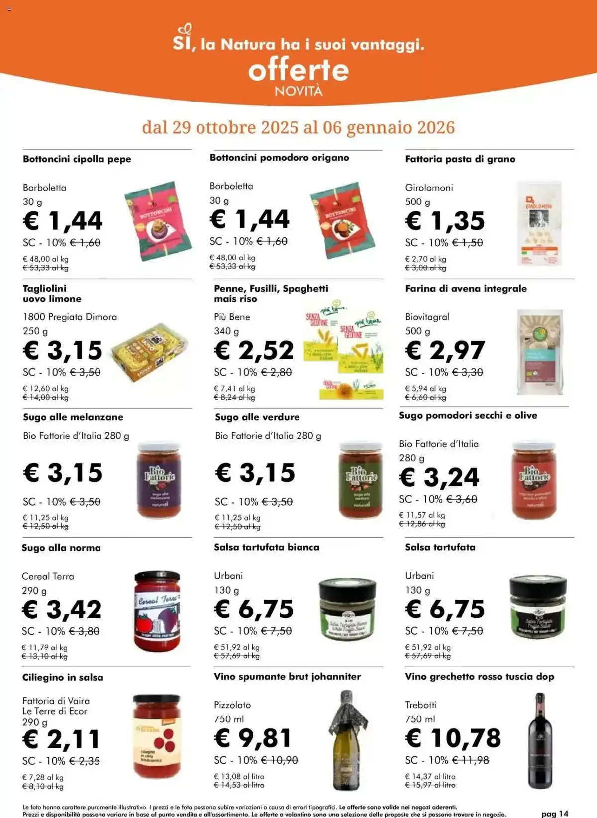 Volantino NaturaSì Dicembre 2025 2 – naturasi dicembre 15