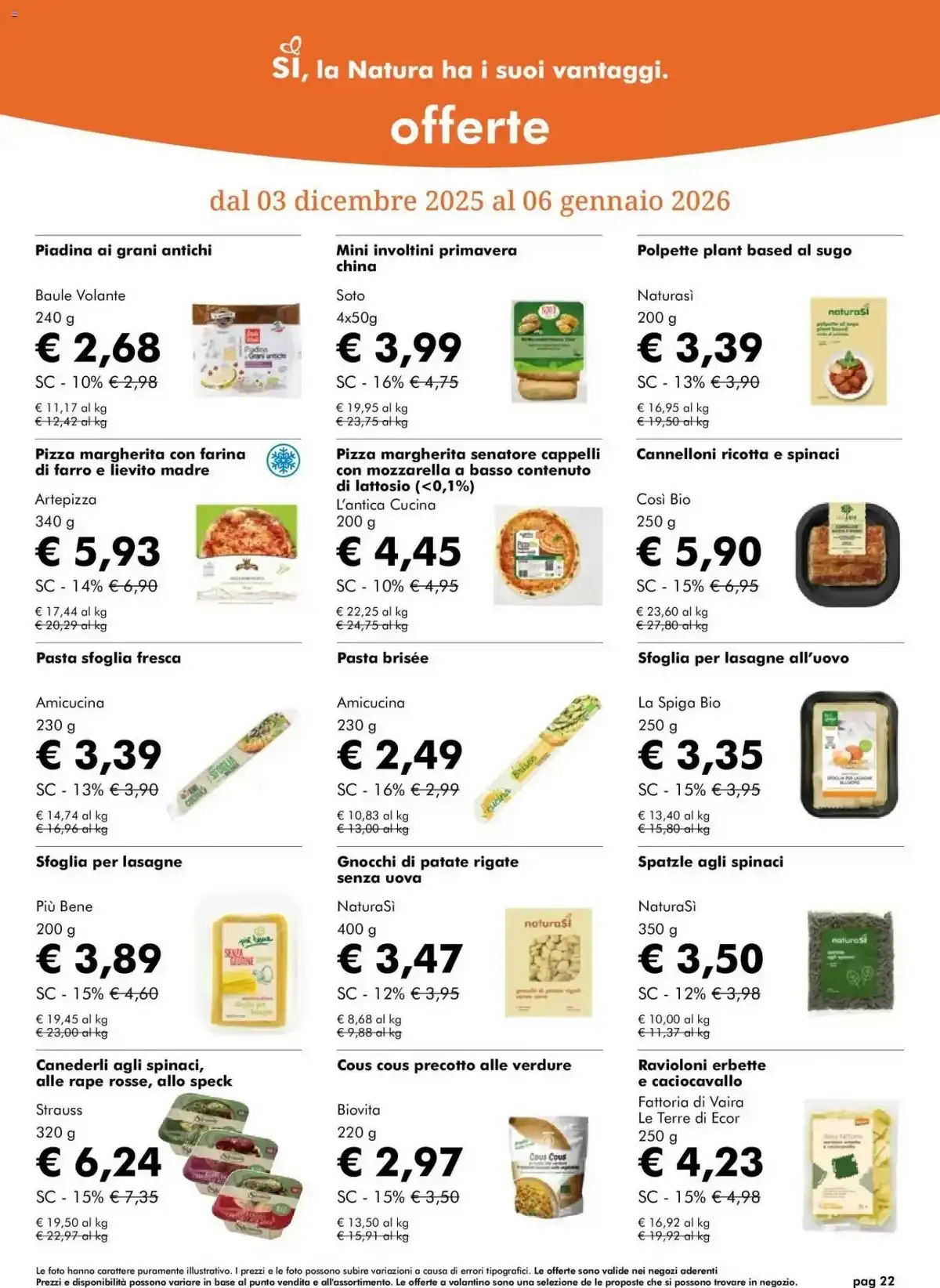 Volantino NaturaSì Dicembre 2025 4 – naturasi dicembre 23