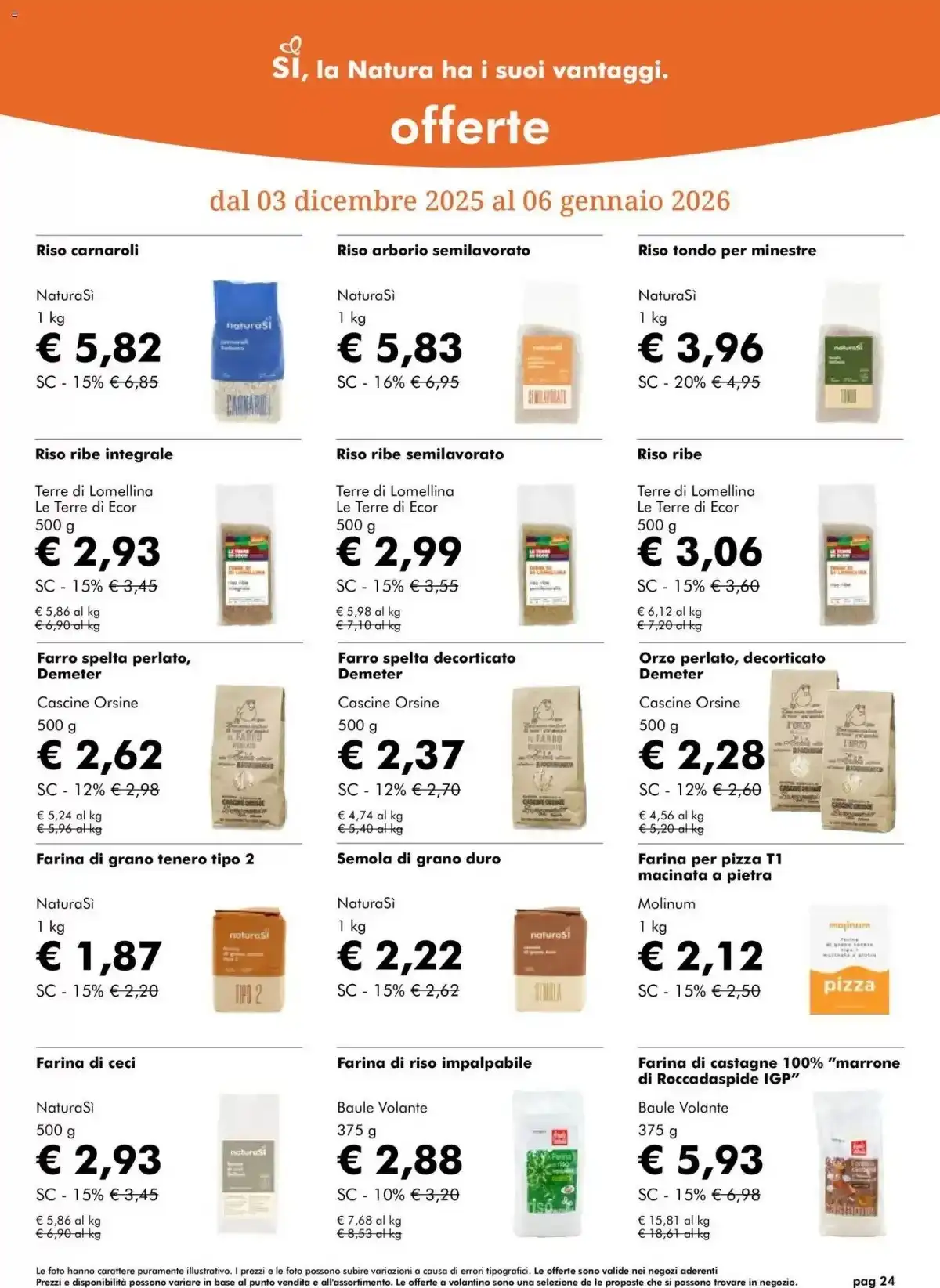 Volantino NaturaSì Dicembre 2025 6 – naturasi dicembre 25
