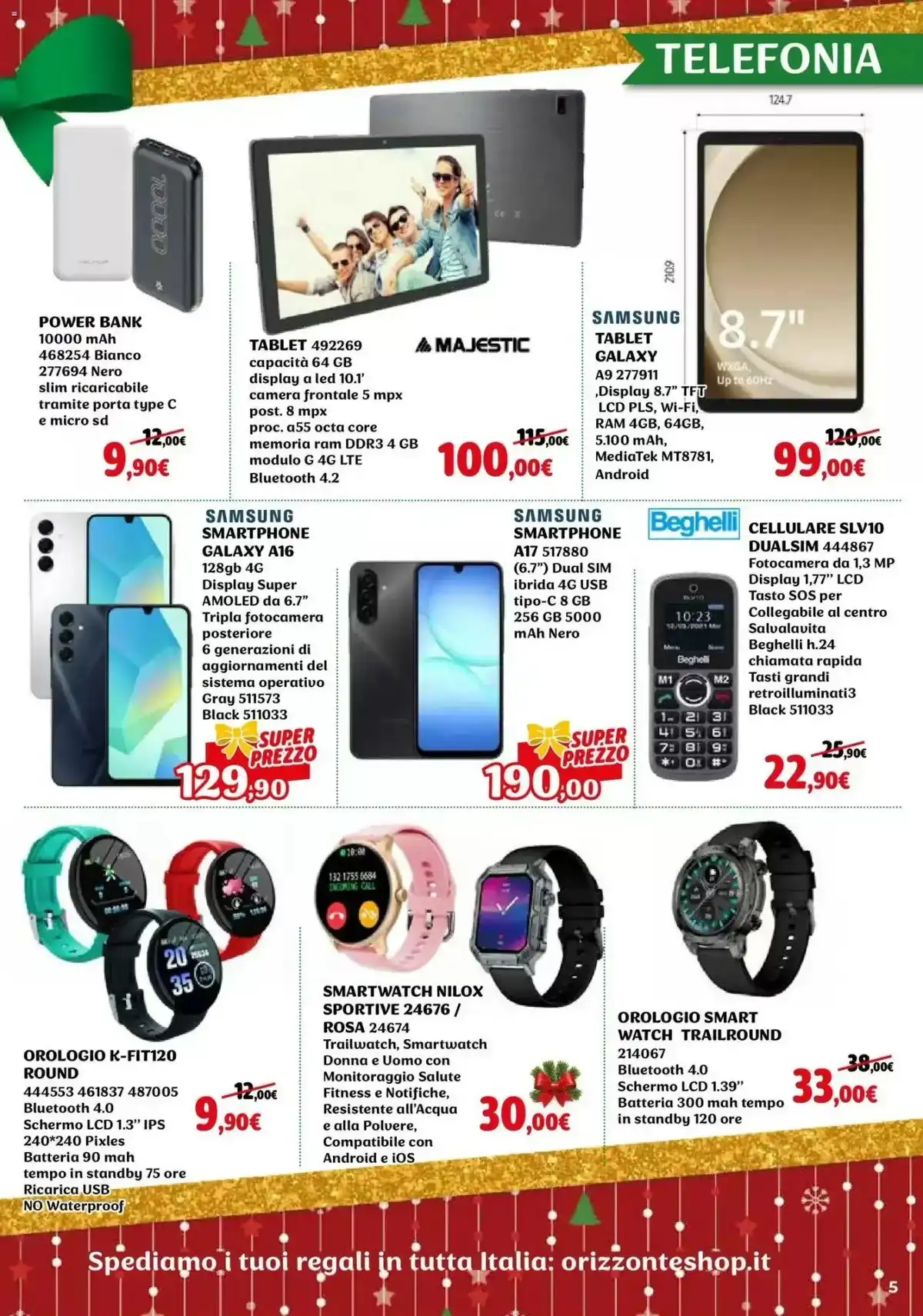 Volantino Orizzonte Natale 2025 - Pagina