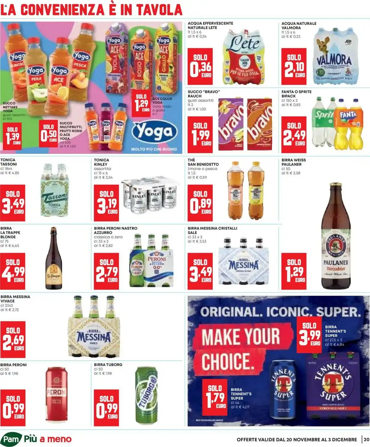 Volantino Pam dal 20 novembre al 3 dicembre, 2025 anteprima 1 – pam volantino 20