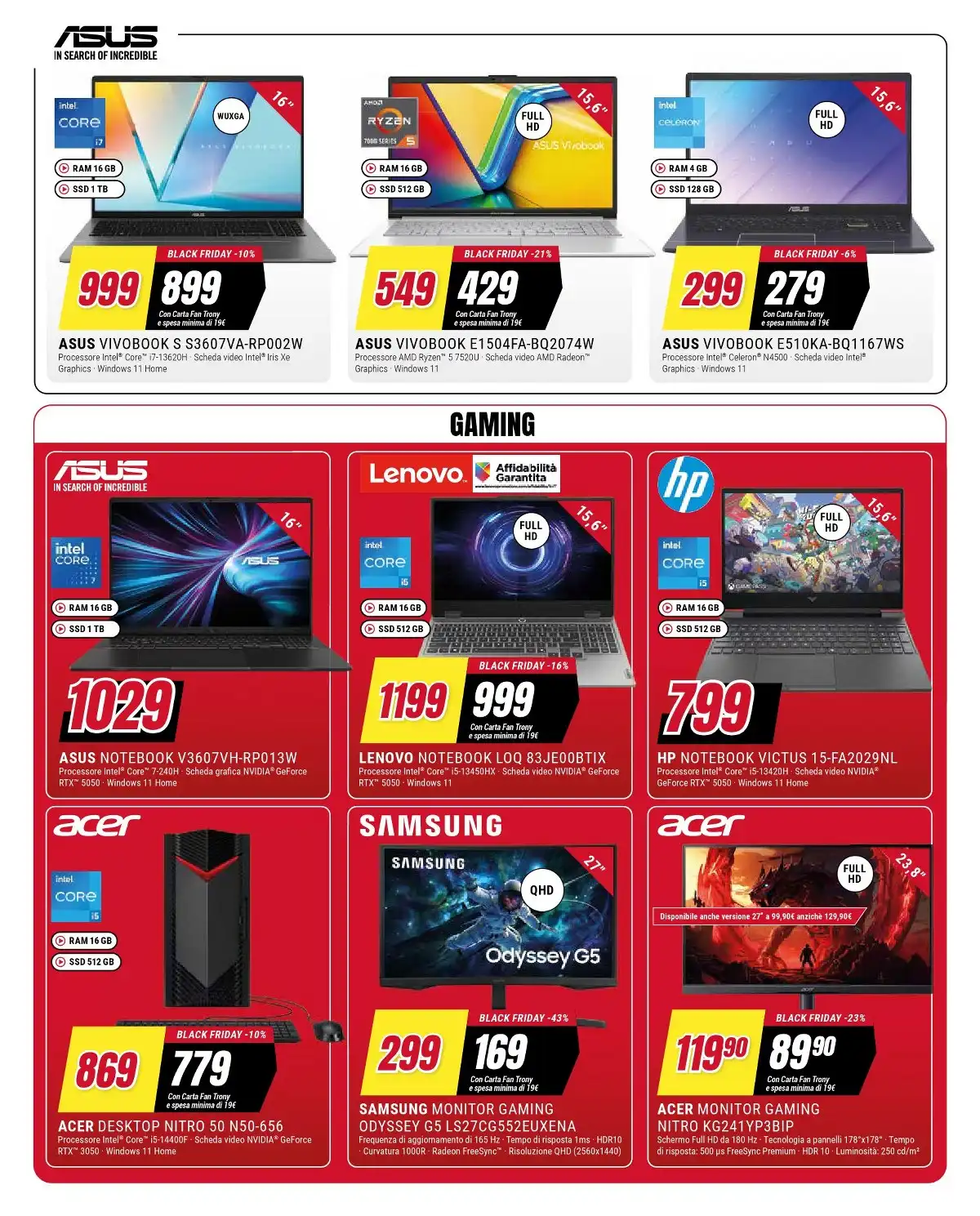 Volantino Trony Black Friday 2025 3 – trony black friday 10