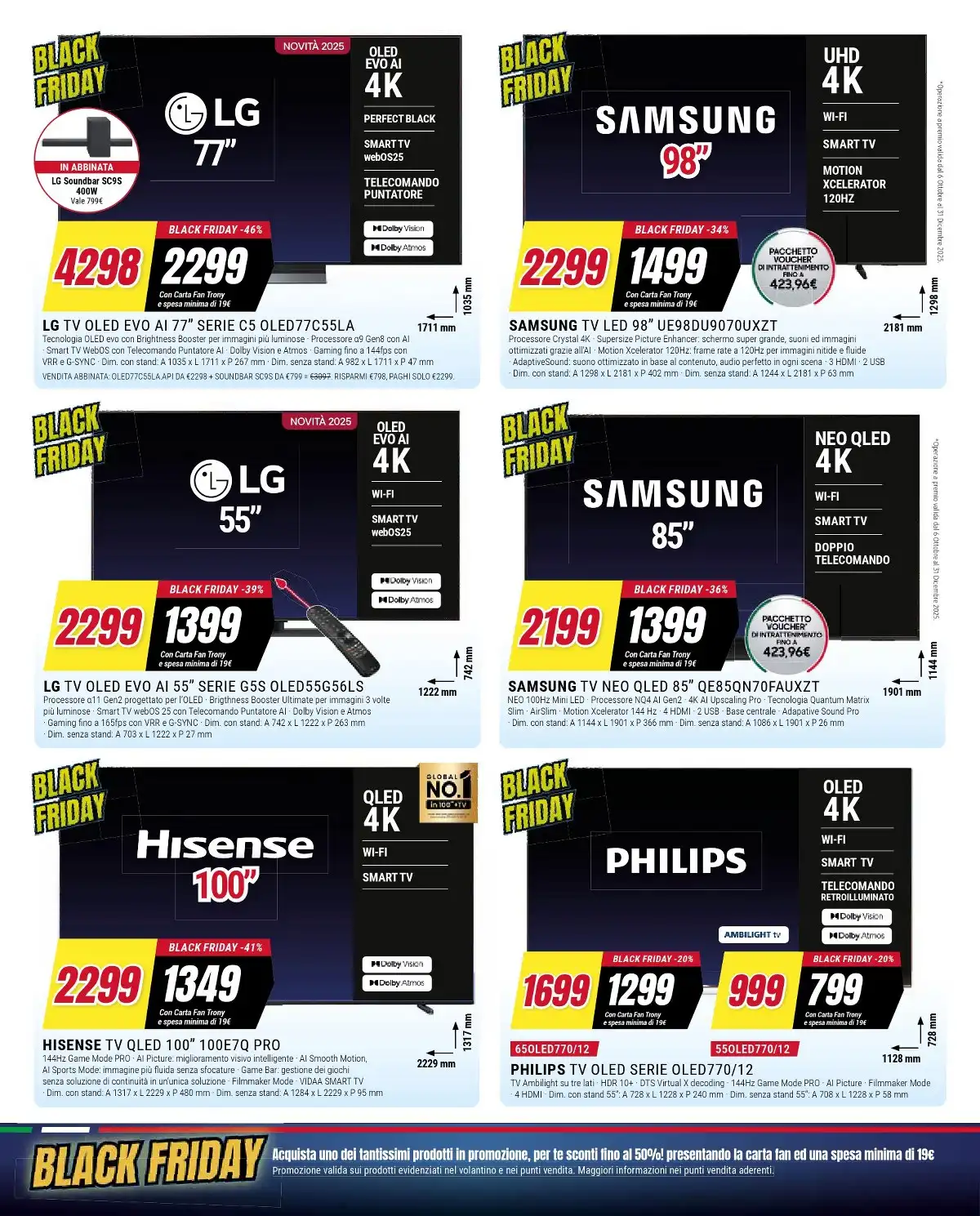 Volantino Trony Black Friday 2025 4 – trony black friday 17