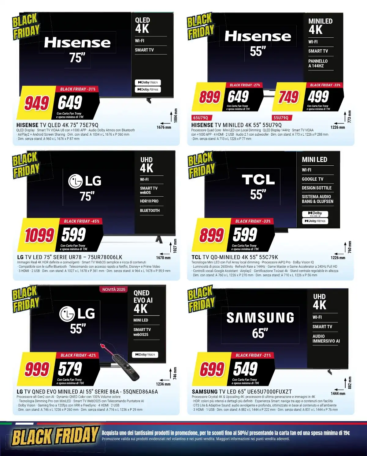 Volantino Trony Black Friday 2025 6 – trony black friday 19