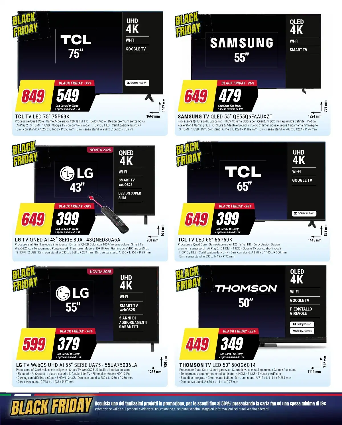 Volantino Trony Black Friday 2025 1 – trony black friday 20