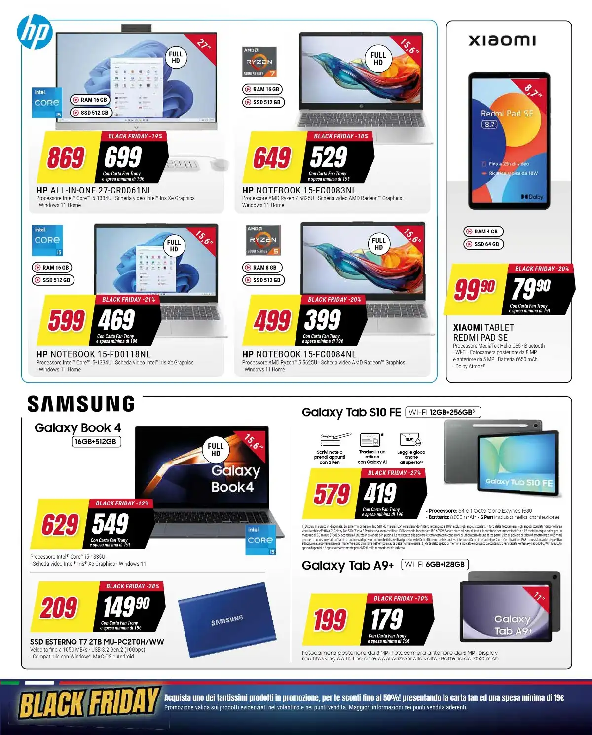 Volantino Trony Black Friday 2025 1 – trony black friday 8