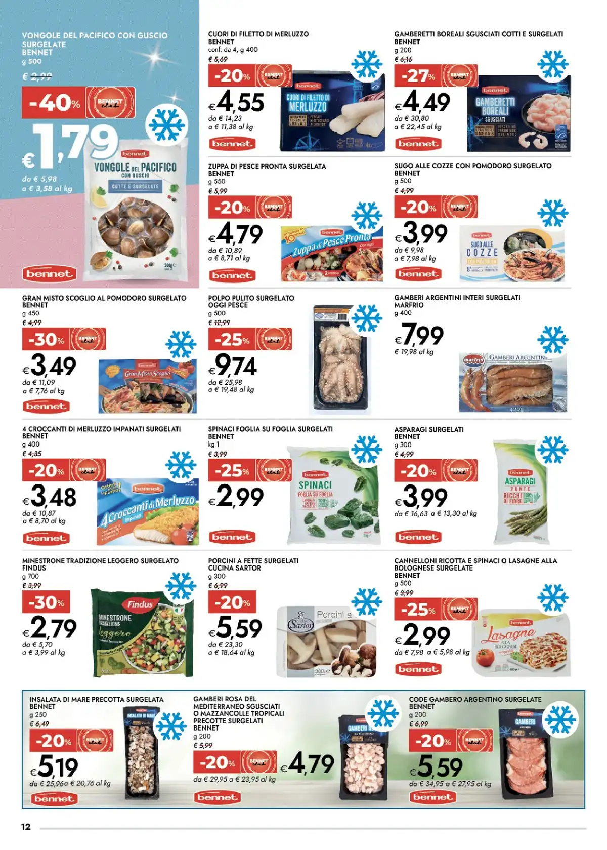 Volantino Bennet Natale 2025 5 – bennet natale 12