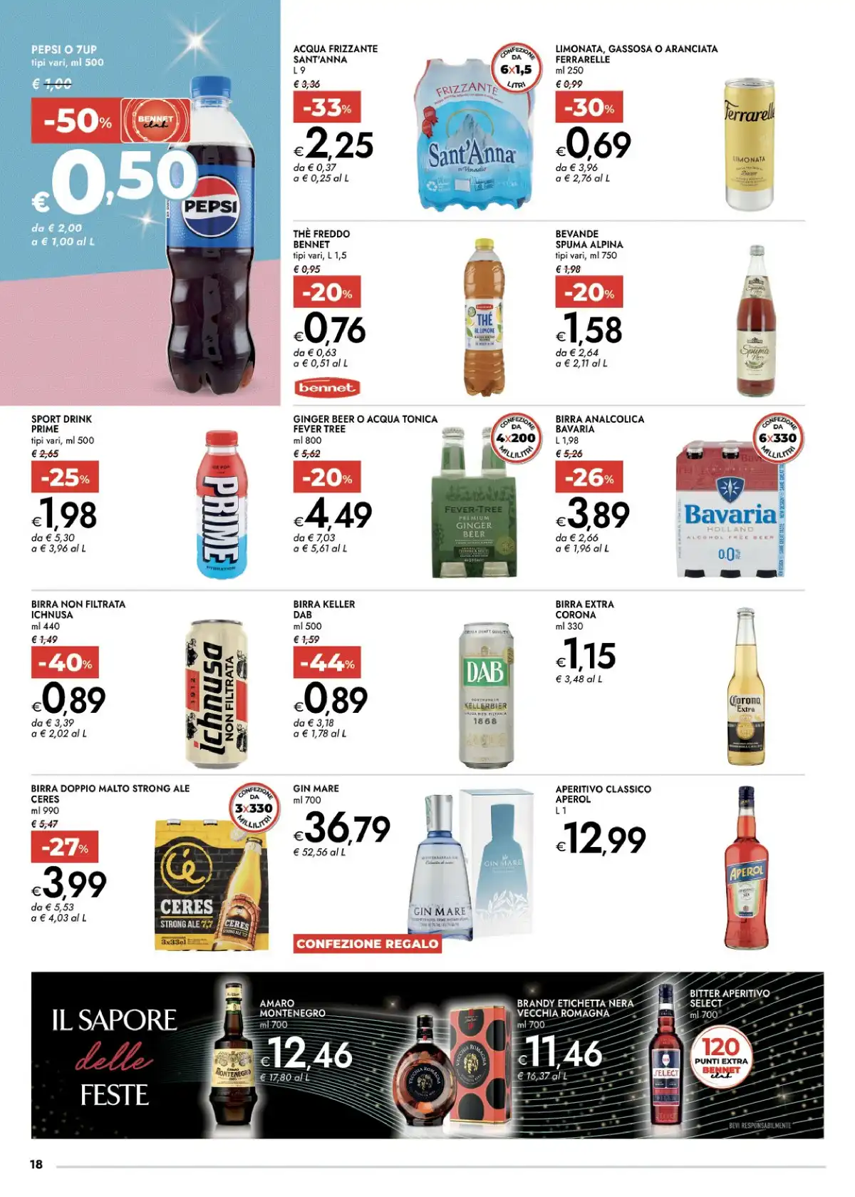 Volantino Bennet Natale 2025 5 – bennet natale 18