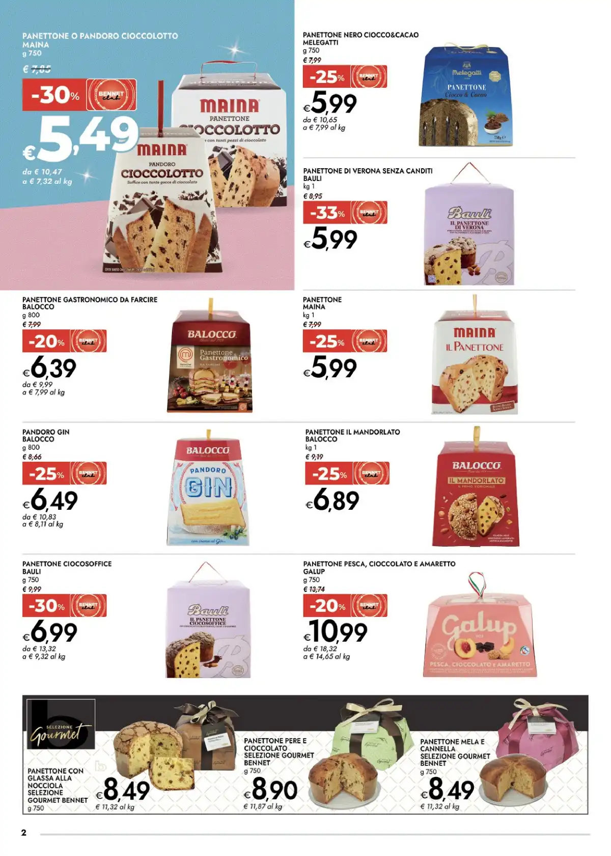 Volantino Bennet Natale 2025 1 – bennet natale 2