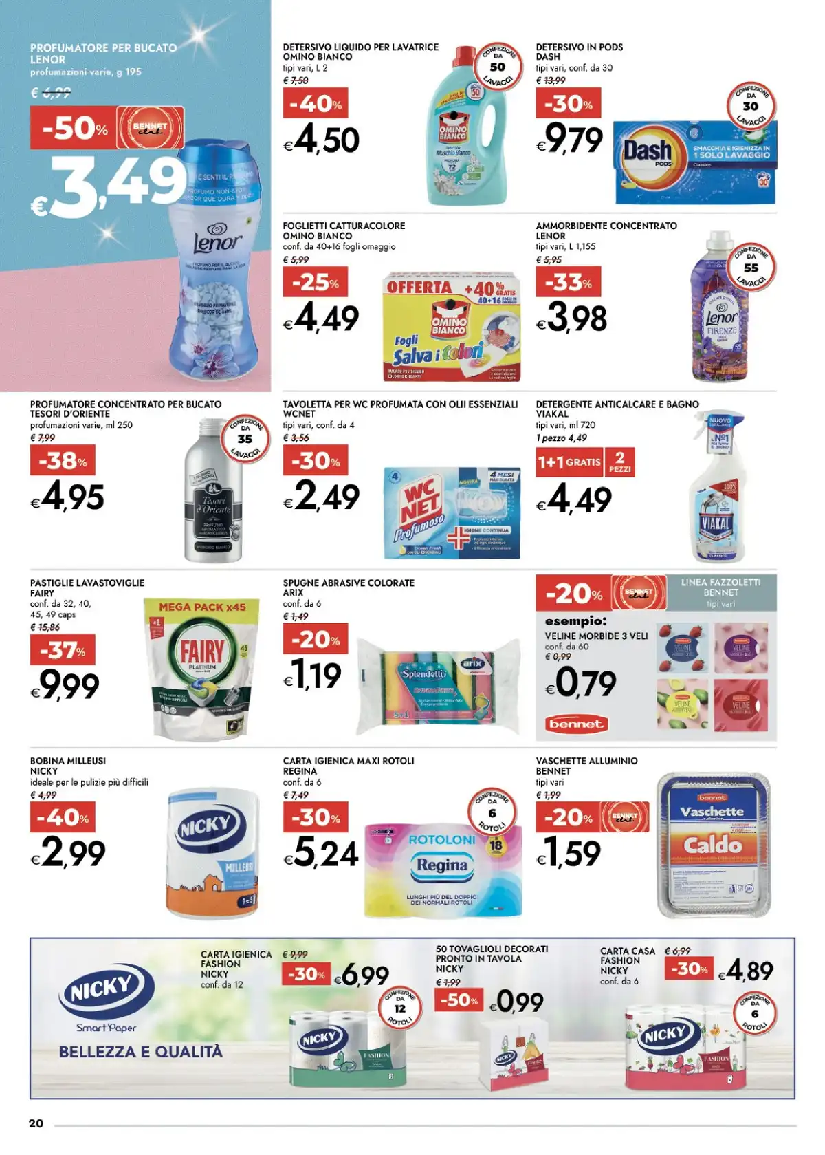 Volantino Bennet Natale 2025 1 – bennet natale 20