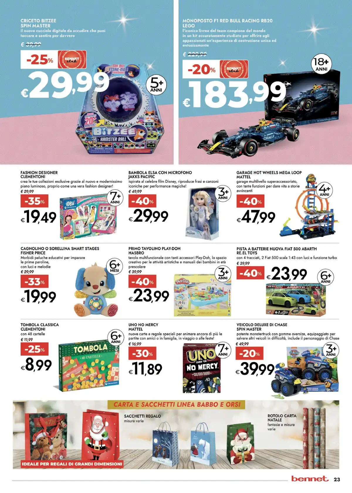 Volantino Bennet Natale 2025 4 – bennet natale 23